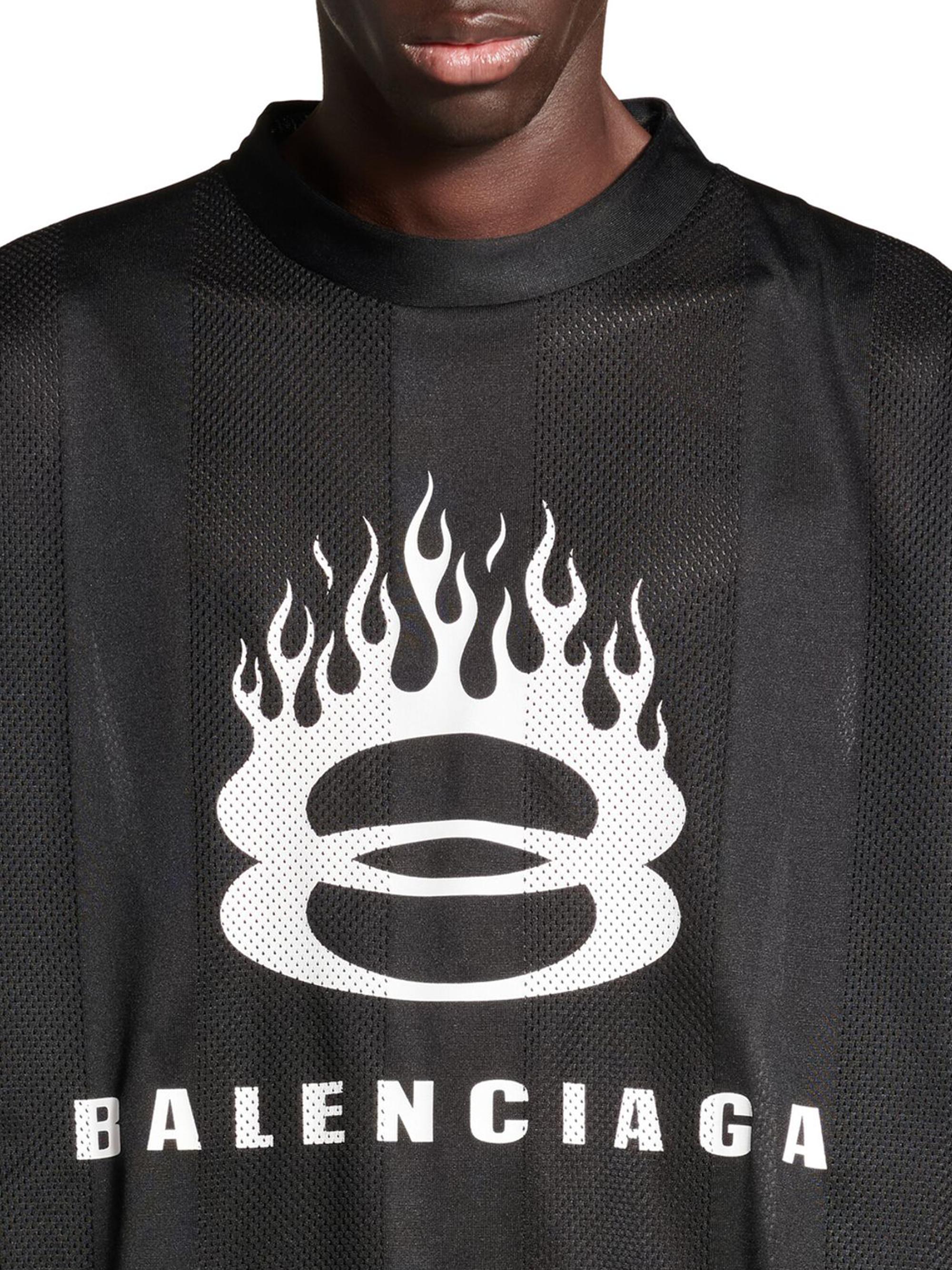 Shop Balenciaga Burning Unity Oversized T-Shirt | Saks Fifth Avenue