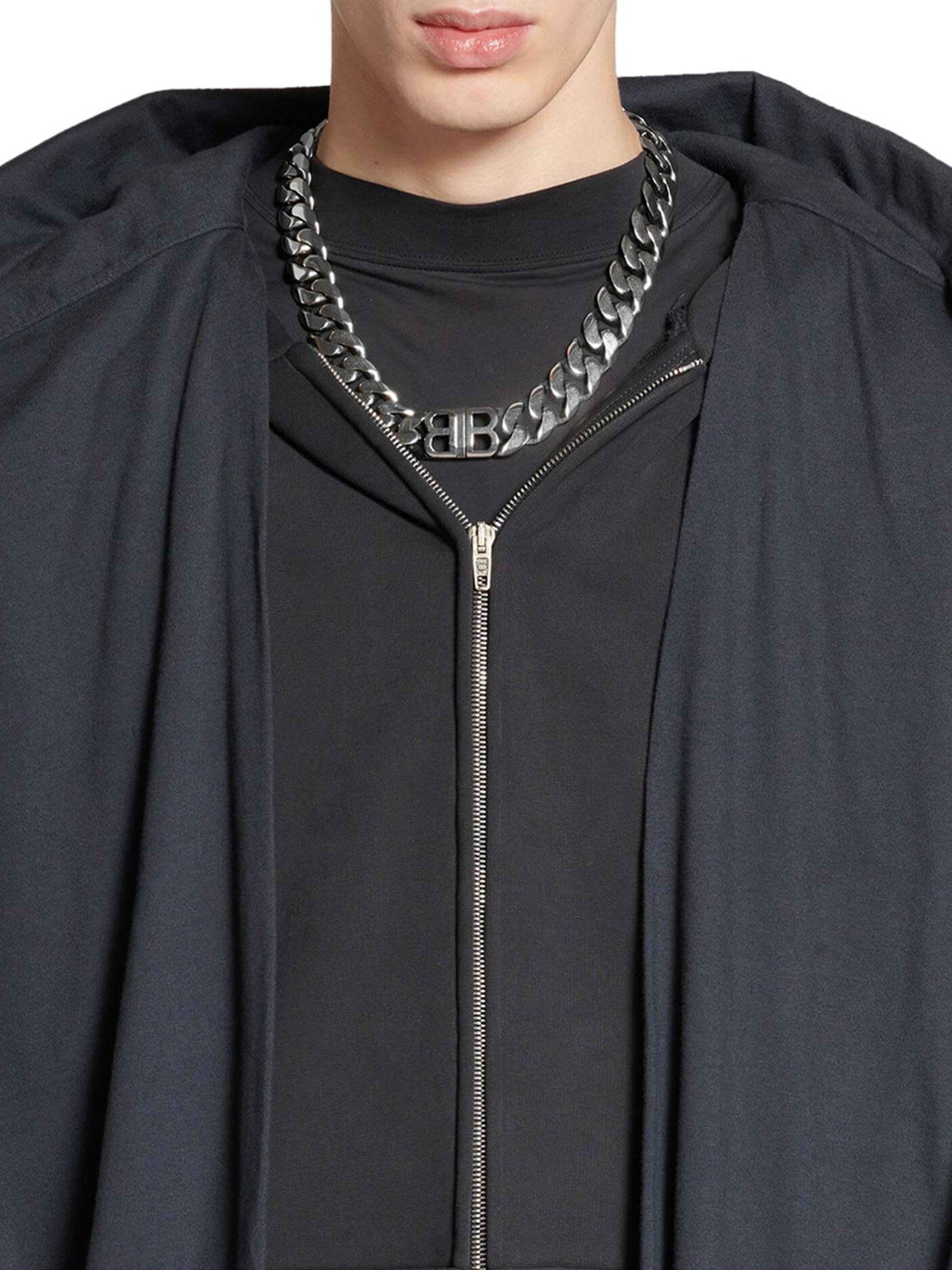 Balenciaga Unity Sports Icon Incognito Oversized Zip-Up Hoodie
