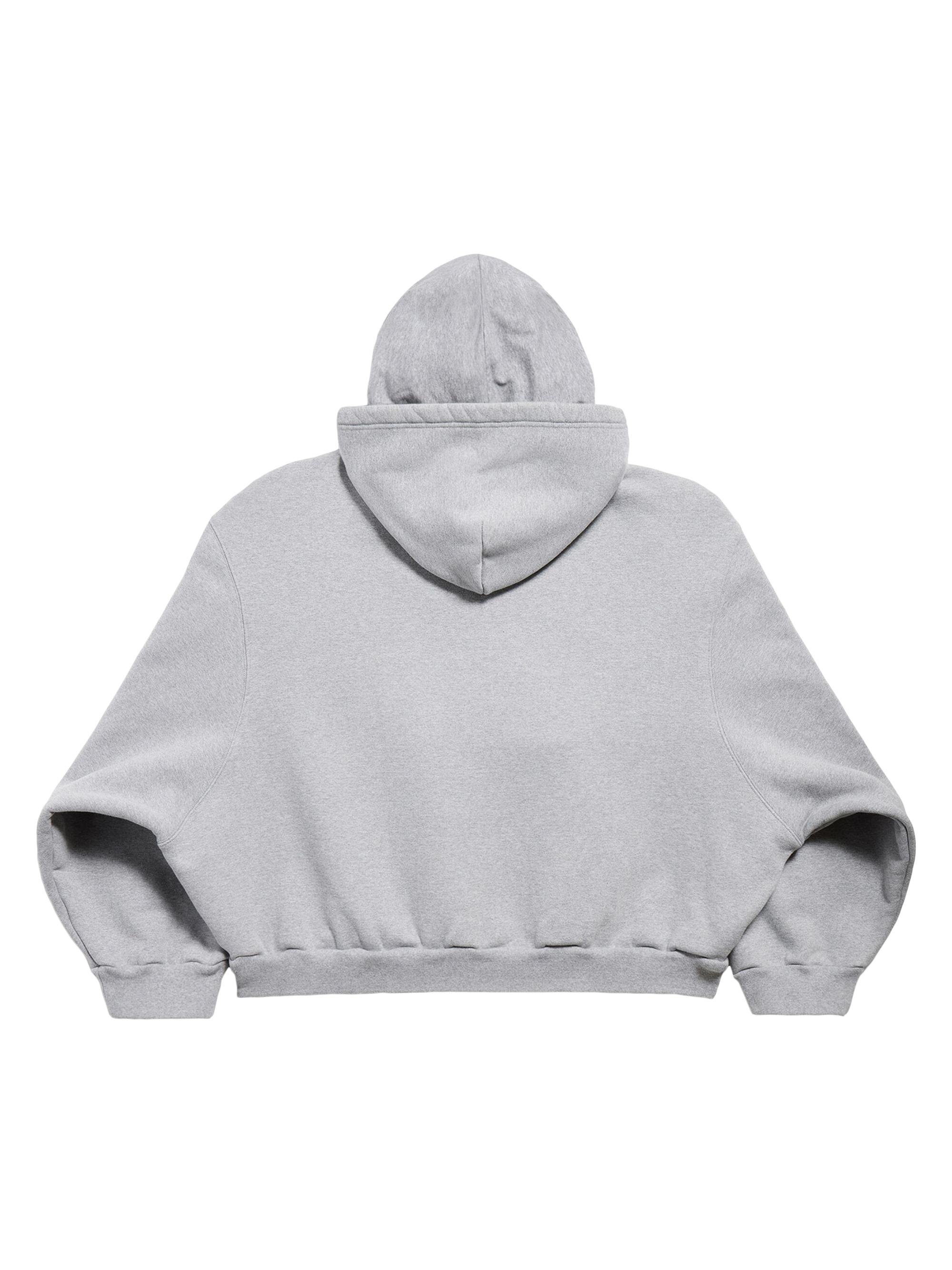 Balenciaga Incognito Boxy Zip-Up Large Fit Hoodie Saks Fifth Avenue