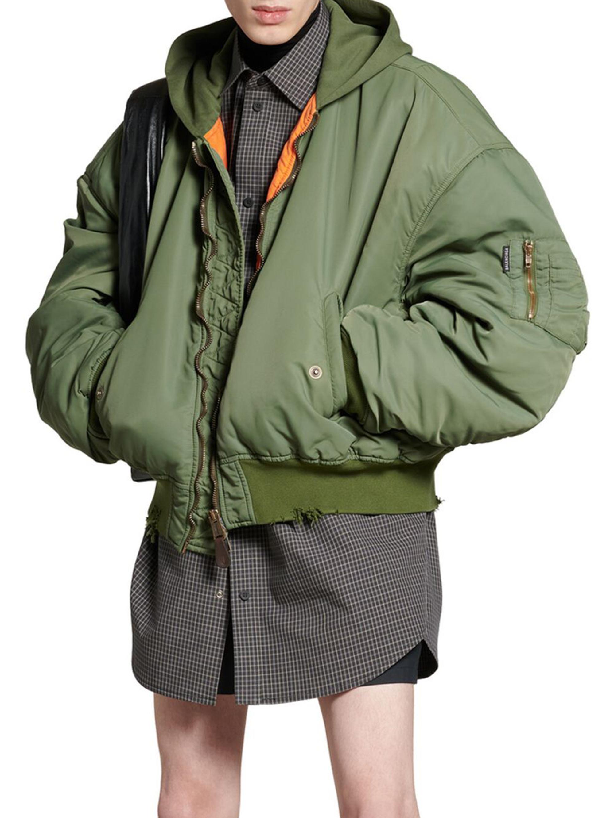 Balenciaga Bomber Jacket | Saks Fifth Avenue