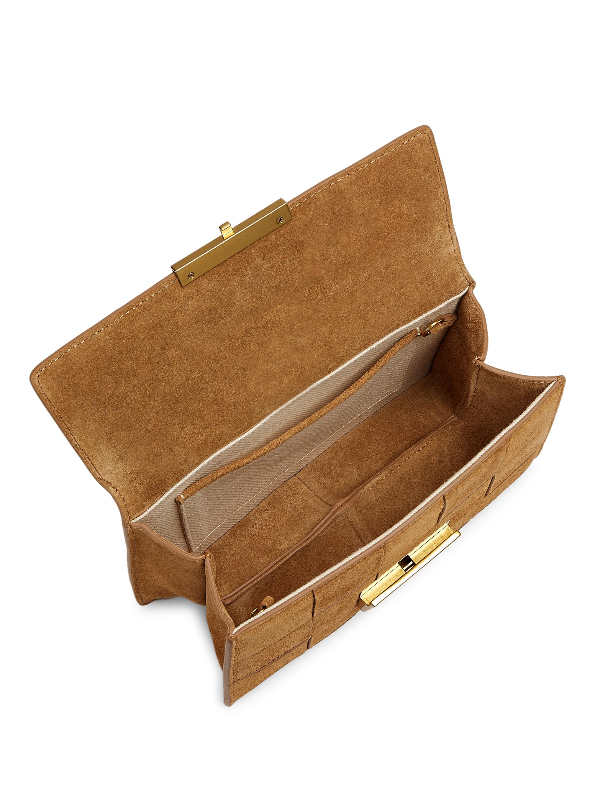 Loeffler Randall Delphine Leather Clutch | Saks Fifth Avenue