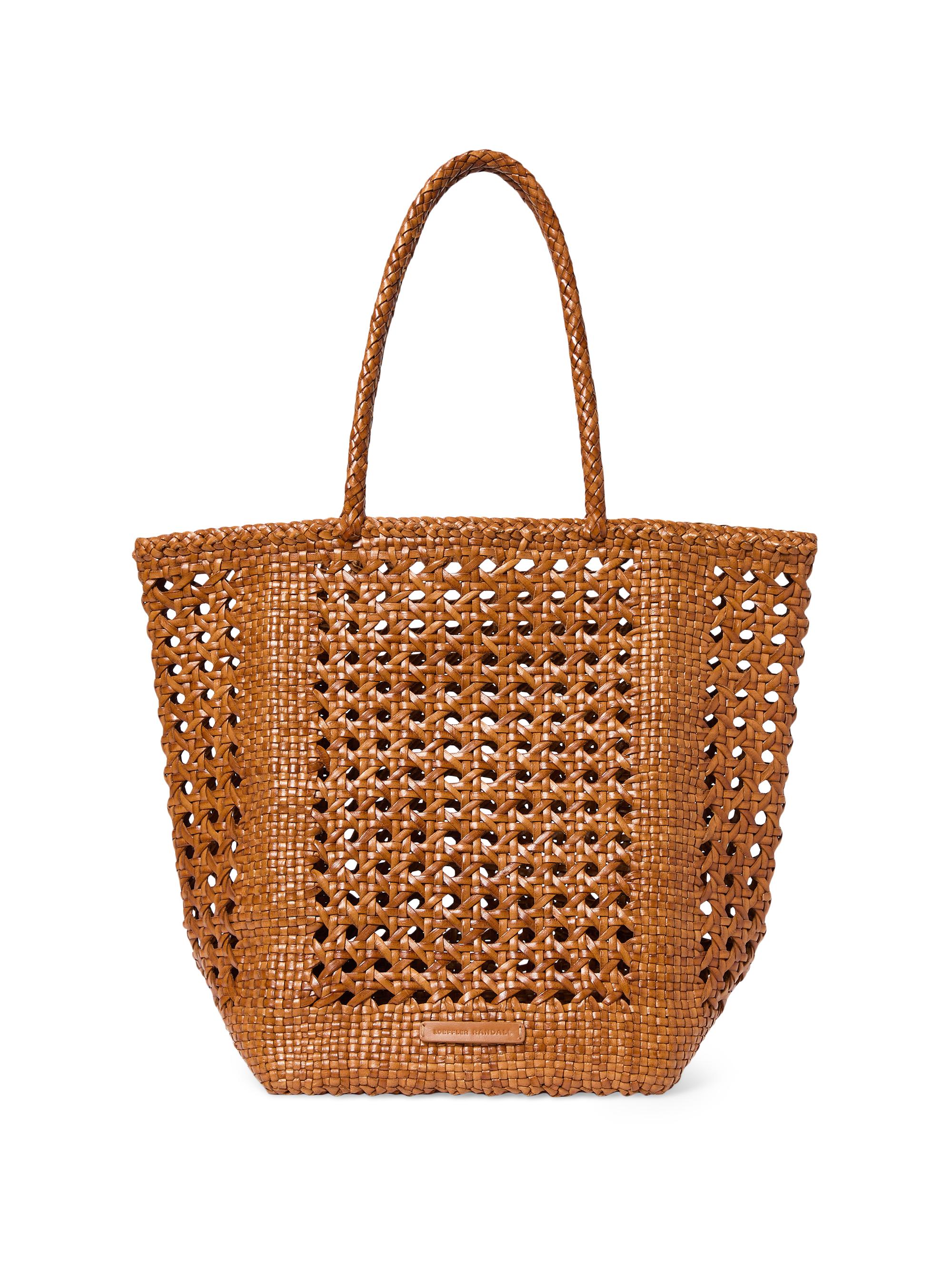 Loeffler Randall Women's Angelo Leather Tote Bag - Timber