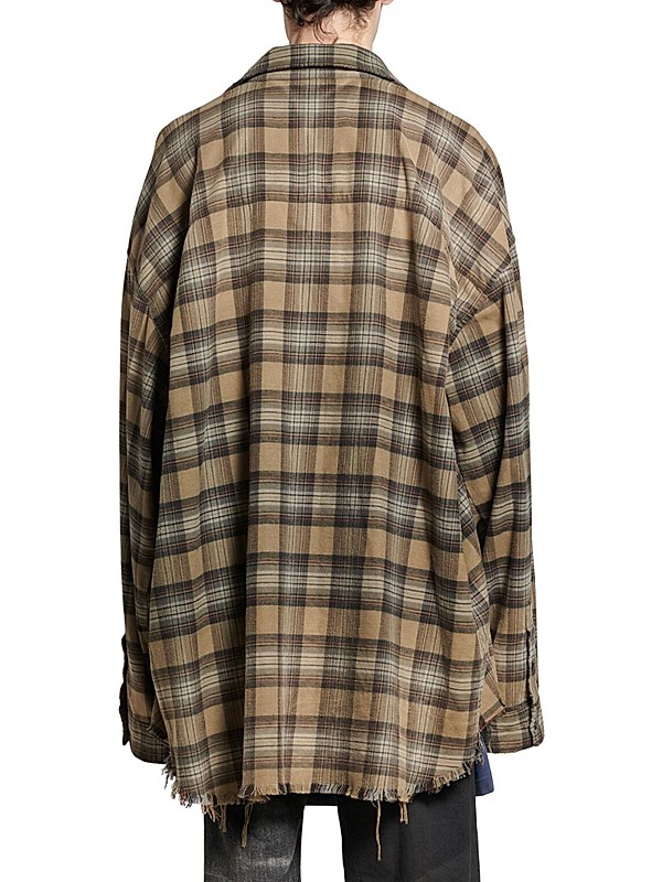 Shop Balenciaga Paris Liberty Layered Oversized Shirt | Saks Shop Balenciaga Paris Liberty Layered Oversized Shirt | Saks