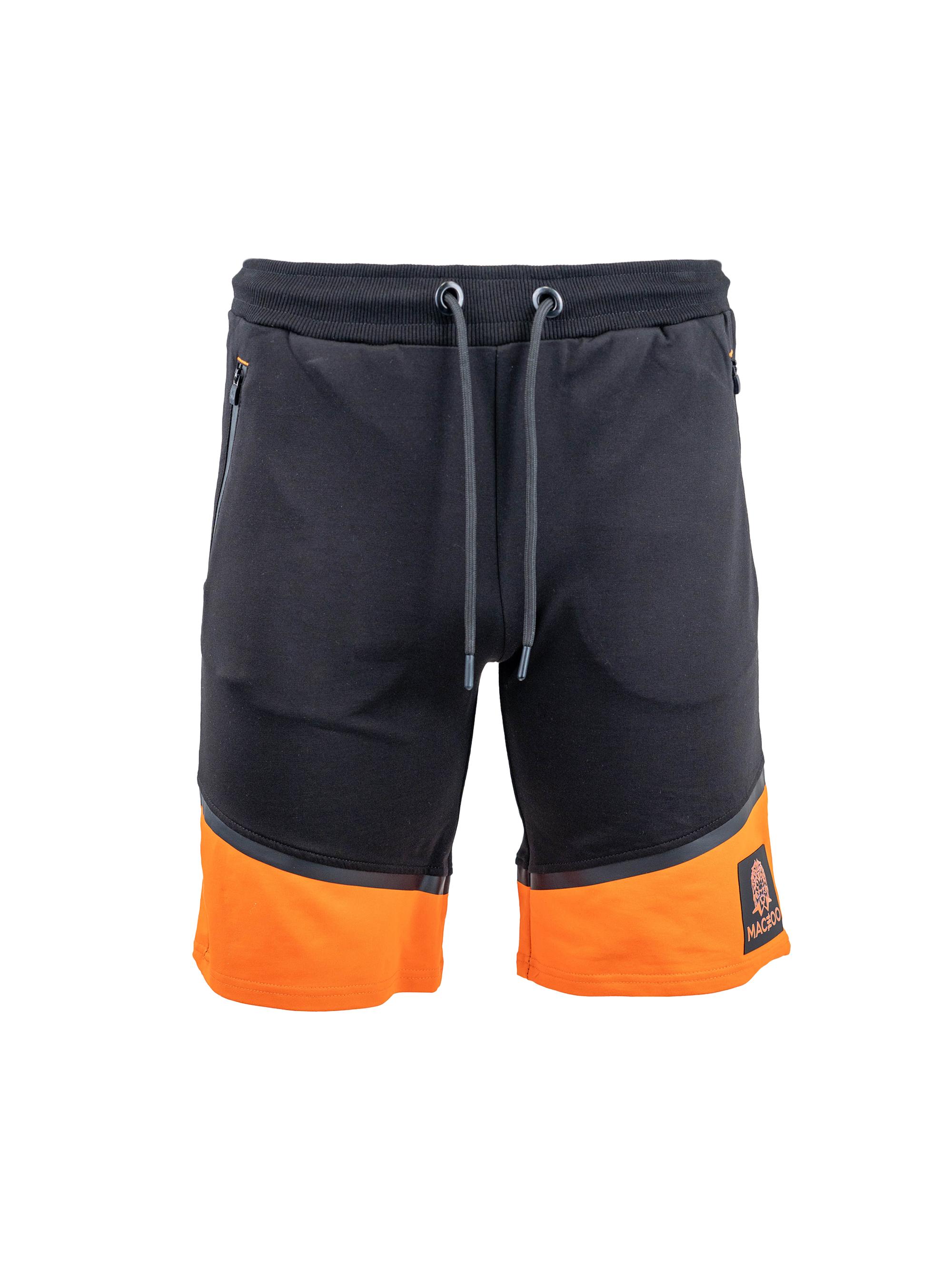Maceoo Men's Exploration Shorts - Black Orange