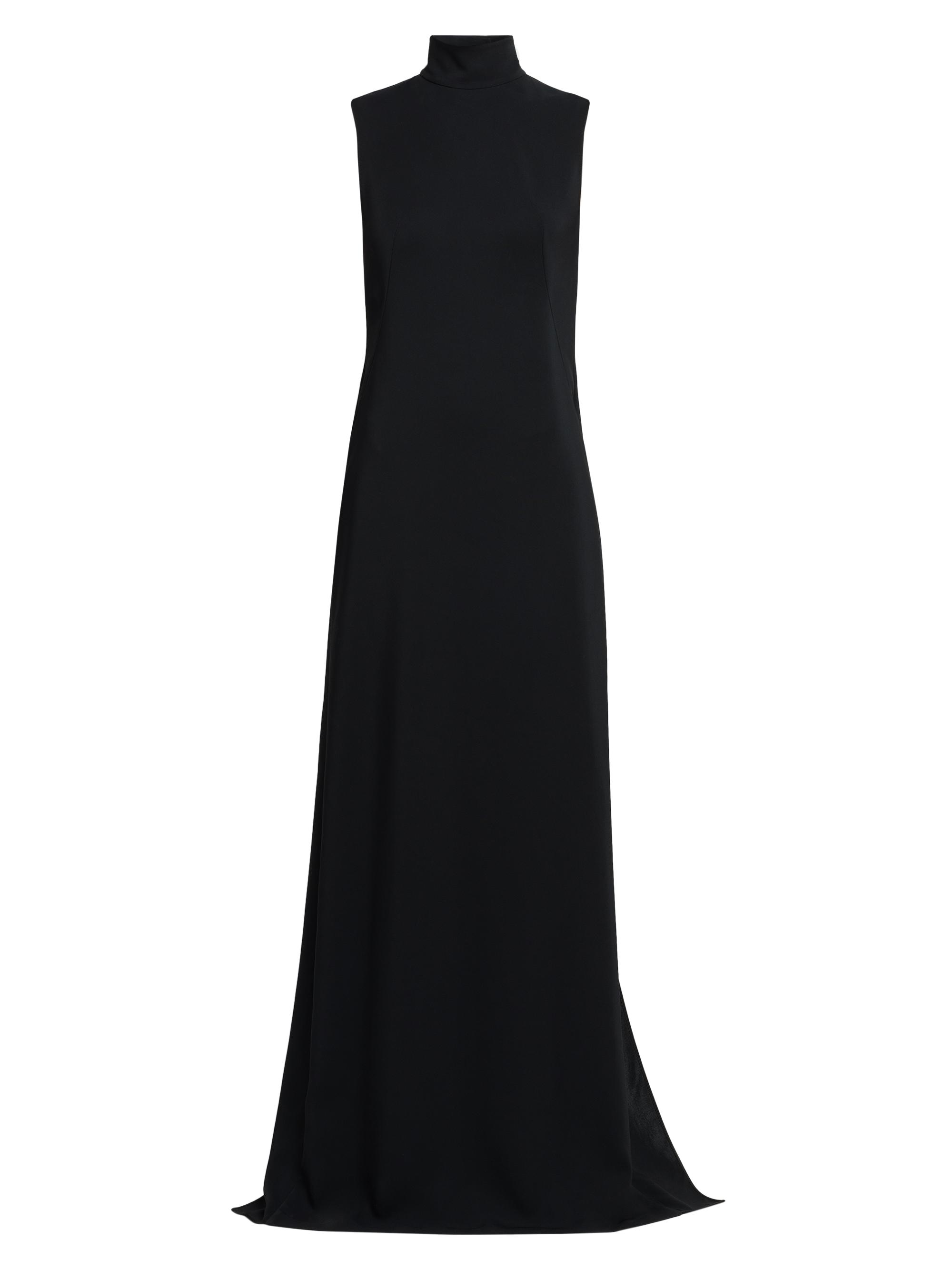Alberta Ferretti Women's Matte Jersey & Satin Cut-Out Gown - Black