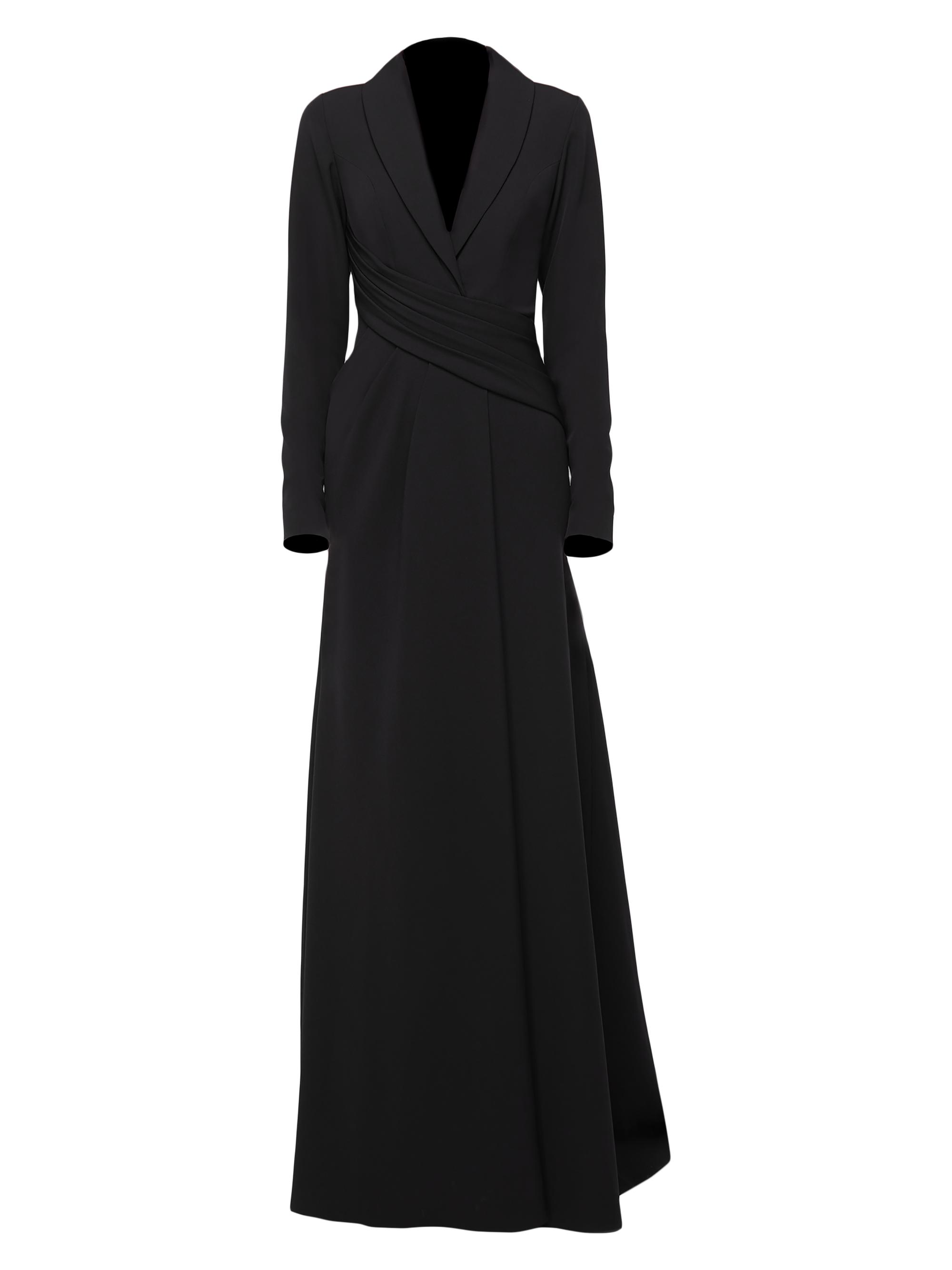 Honayda Draped Tuxedo Dress | Saks Fifth Avenue