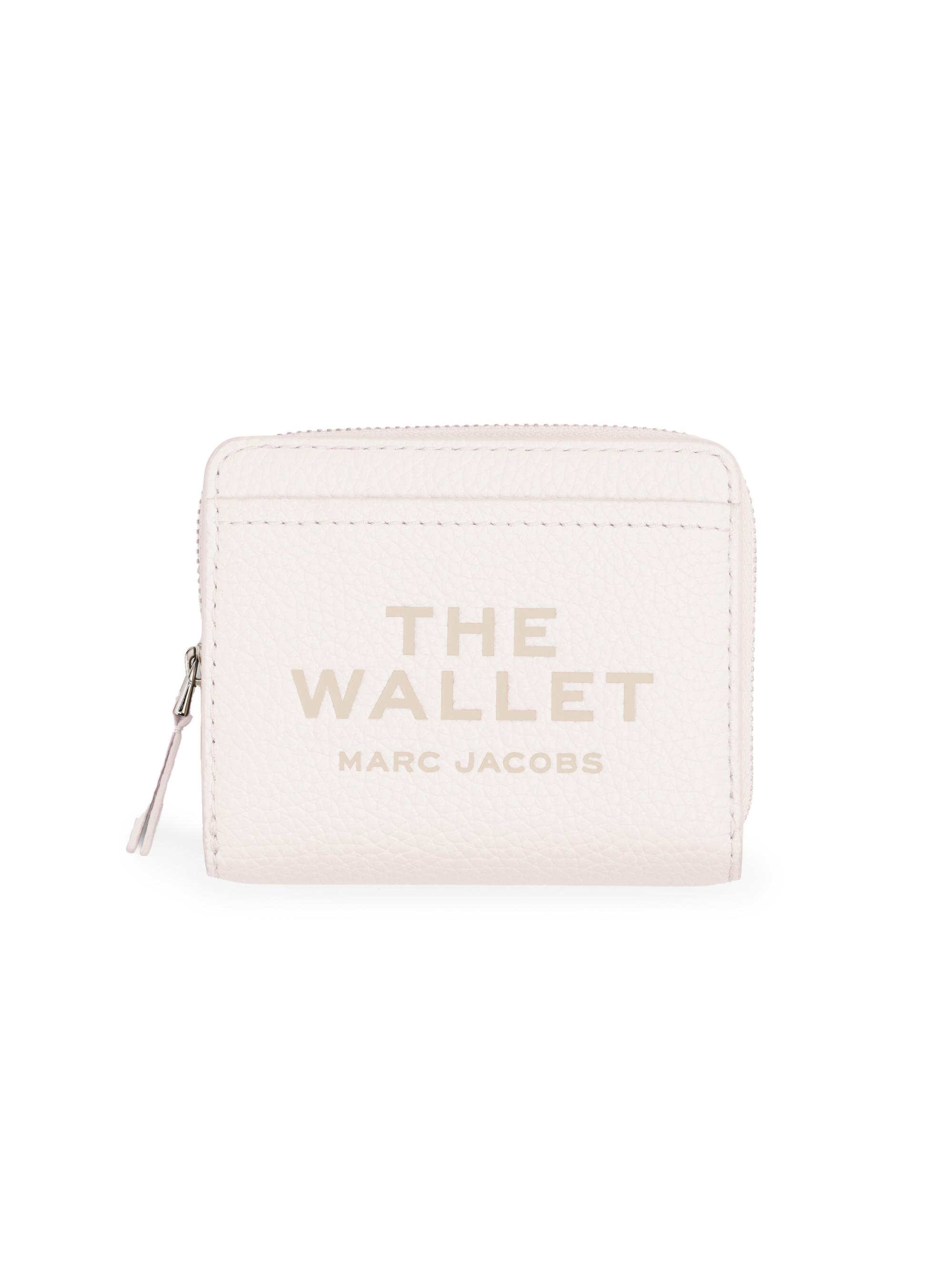 Marc Jacobs Women's The Leather Mini Compact Wallet - Cotton
