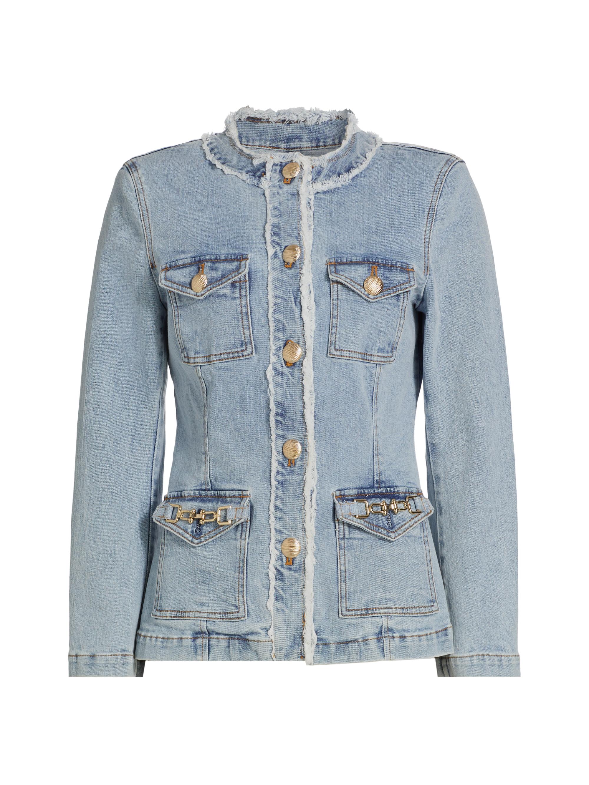 Derek Lam 10 Crosby Keith Utility Denim Jacket | Saks Fifth Avenue