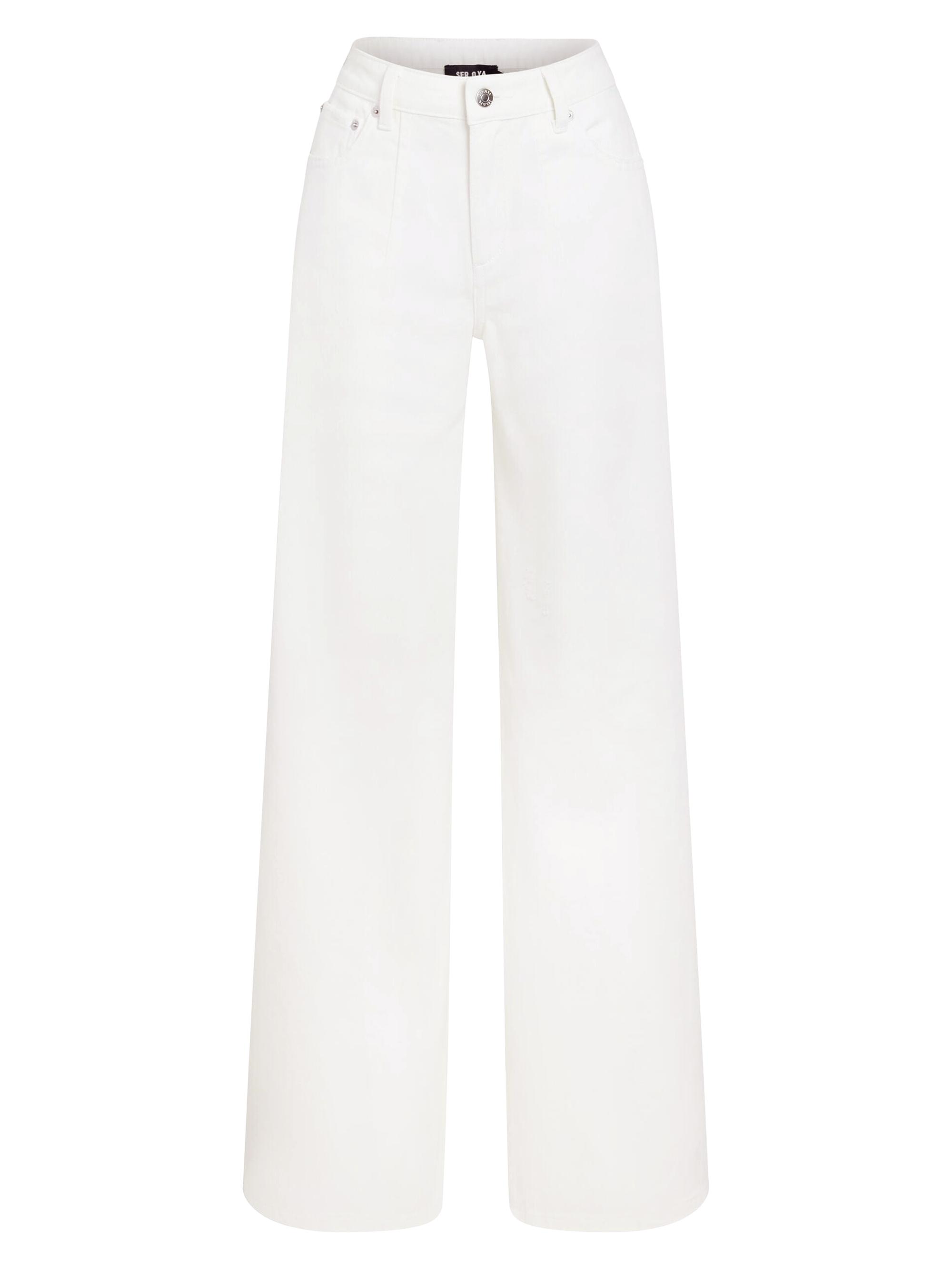 Ser.o.ya Women's Fiona Jeans - White