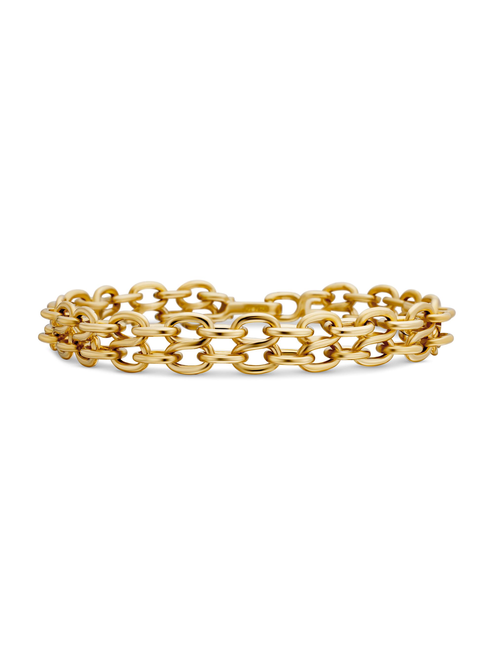 David Yurman Men's Shipwreck Chain Bracelet in 18K Yellow Gold - Gold