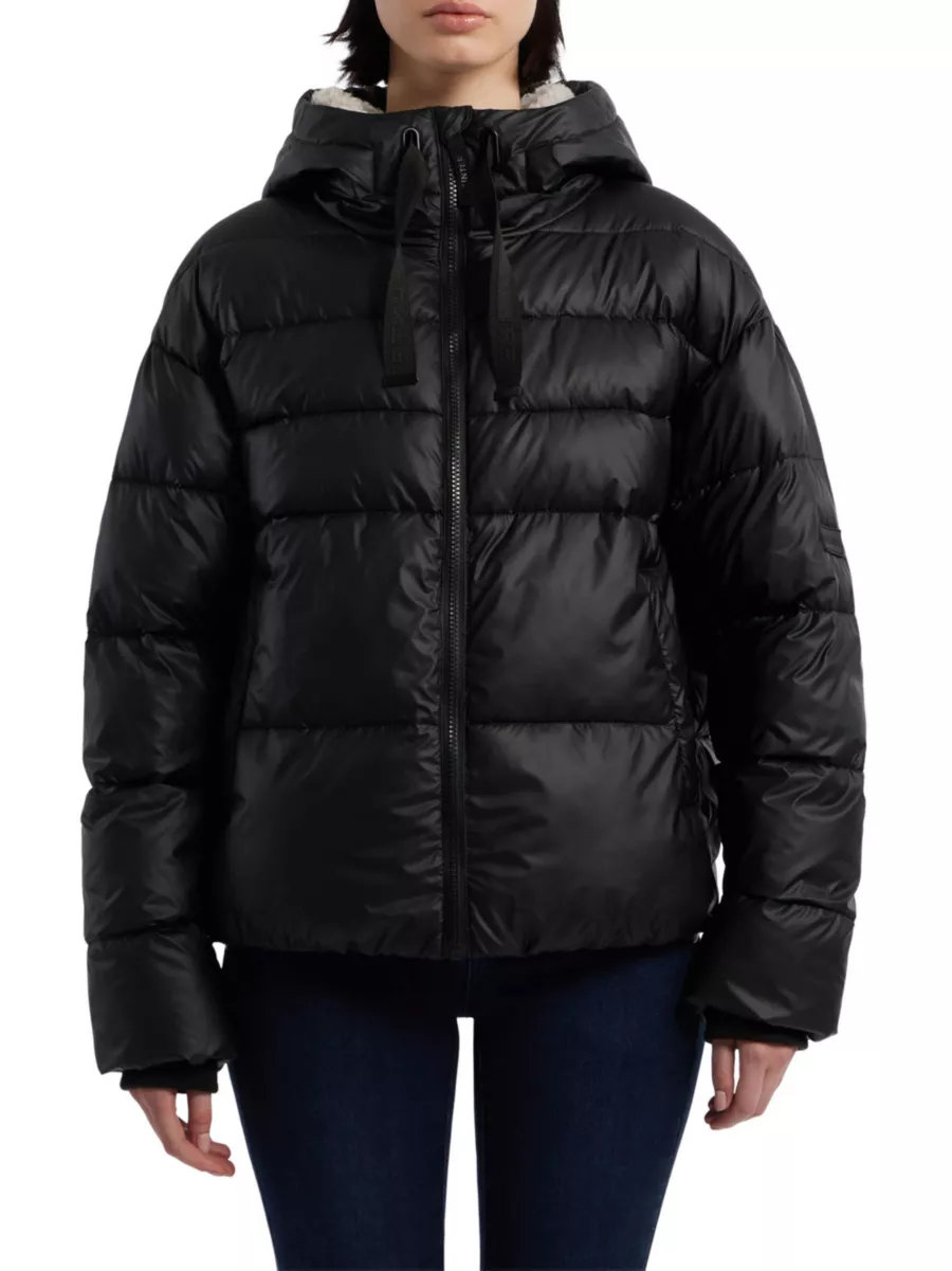 Shop Hunter Admiral Cropped Hooded Puffer Jacket | Saks Fifth Avenue Shop Hunter Admiral Cropped Hooded Puffer Jacket | Saks Fifth Avenue