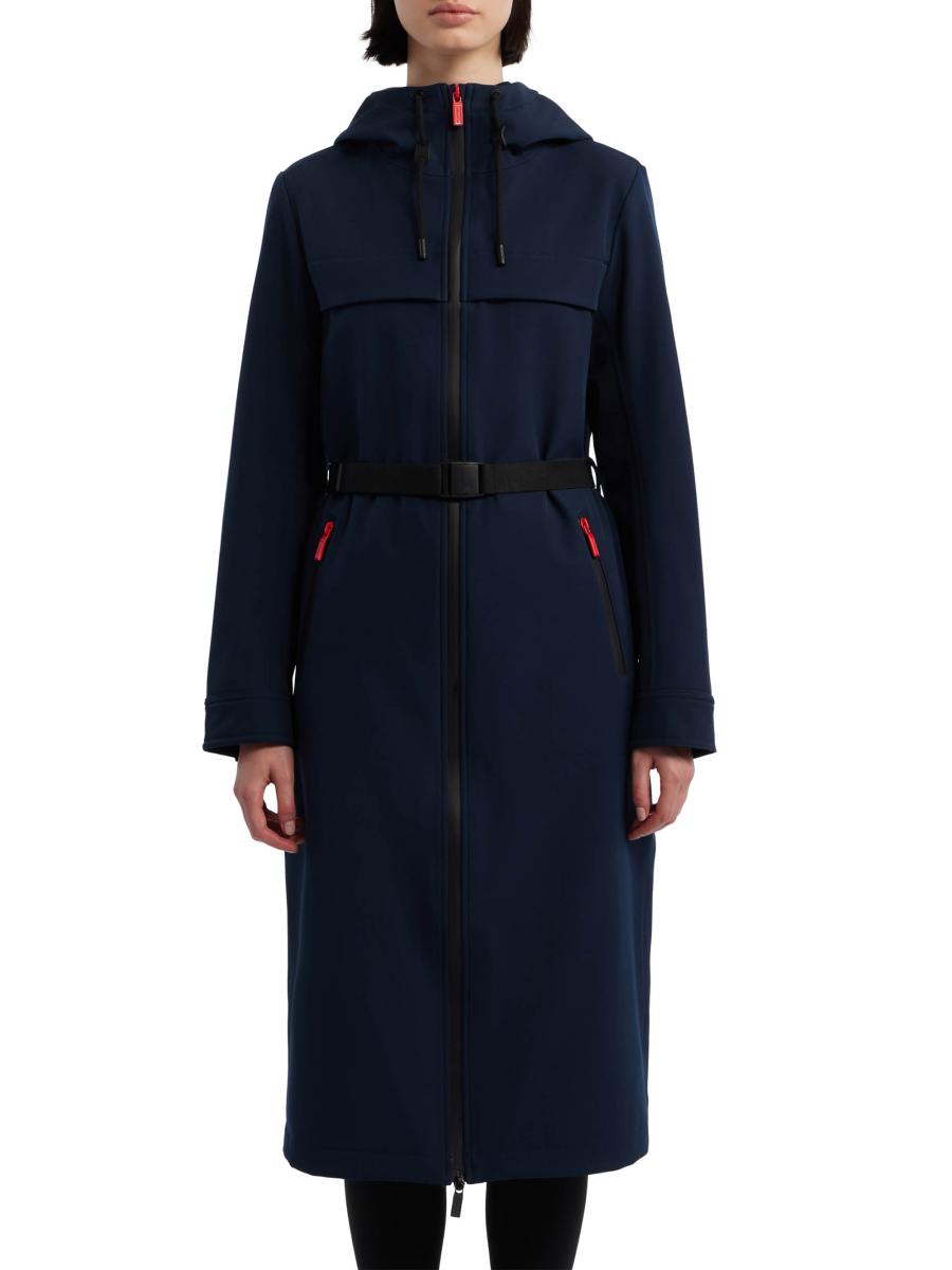 00’s Belted long coat Trench Oversized X-Long Women's Trench Coat Double-Breasted