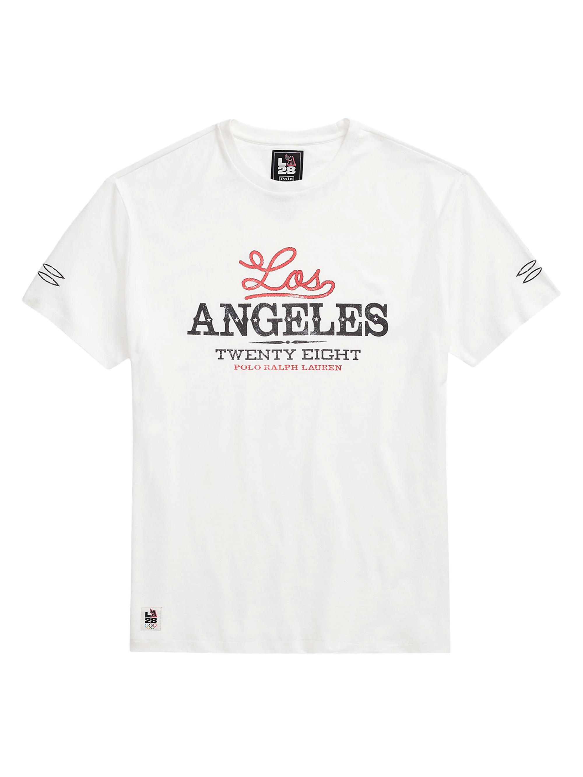 Polo Ralph Lauren Men's Graphic Cotton T-Shirt - Deckwash White