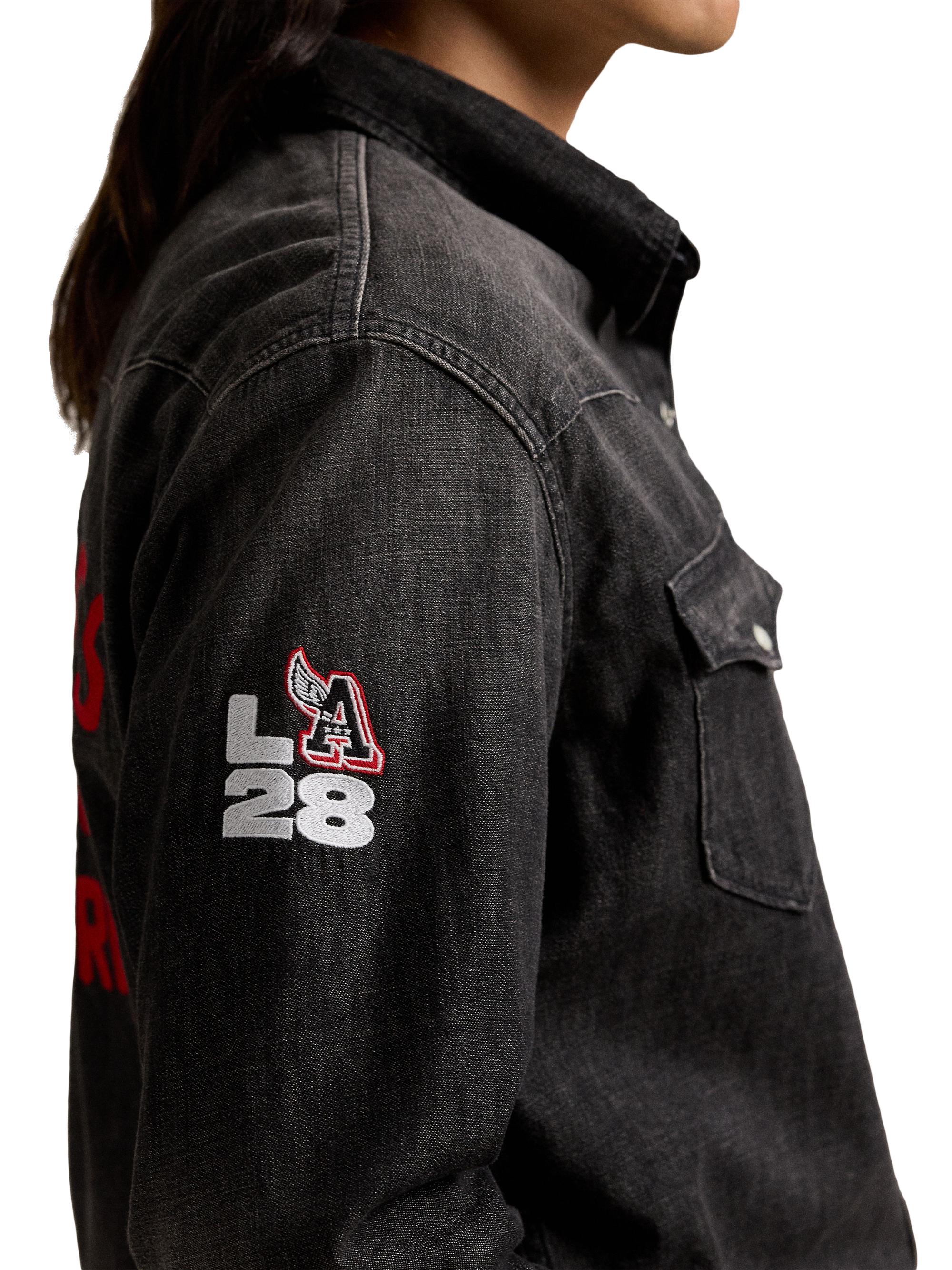 Polo Ralph Lauren Graphic Denim Shirt | Saks Fifth Avenue