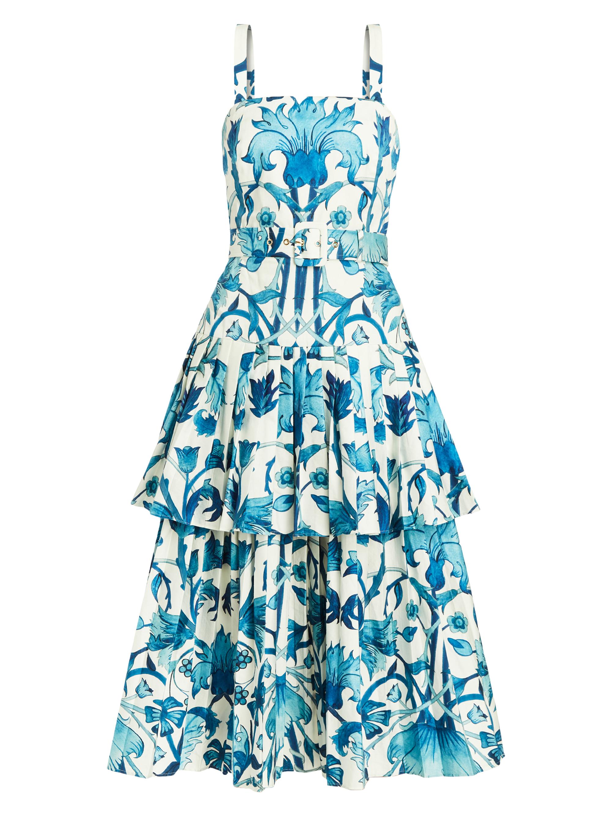 Mestiza New York Women's Virginie Floral Sleeveless Midi-Dress -  Navy