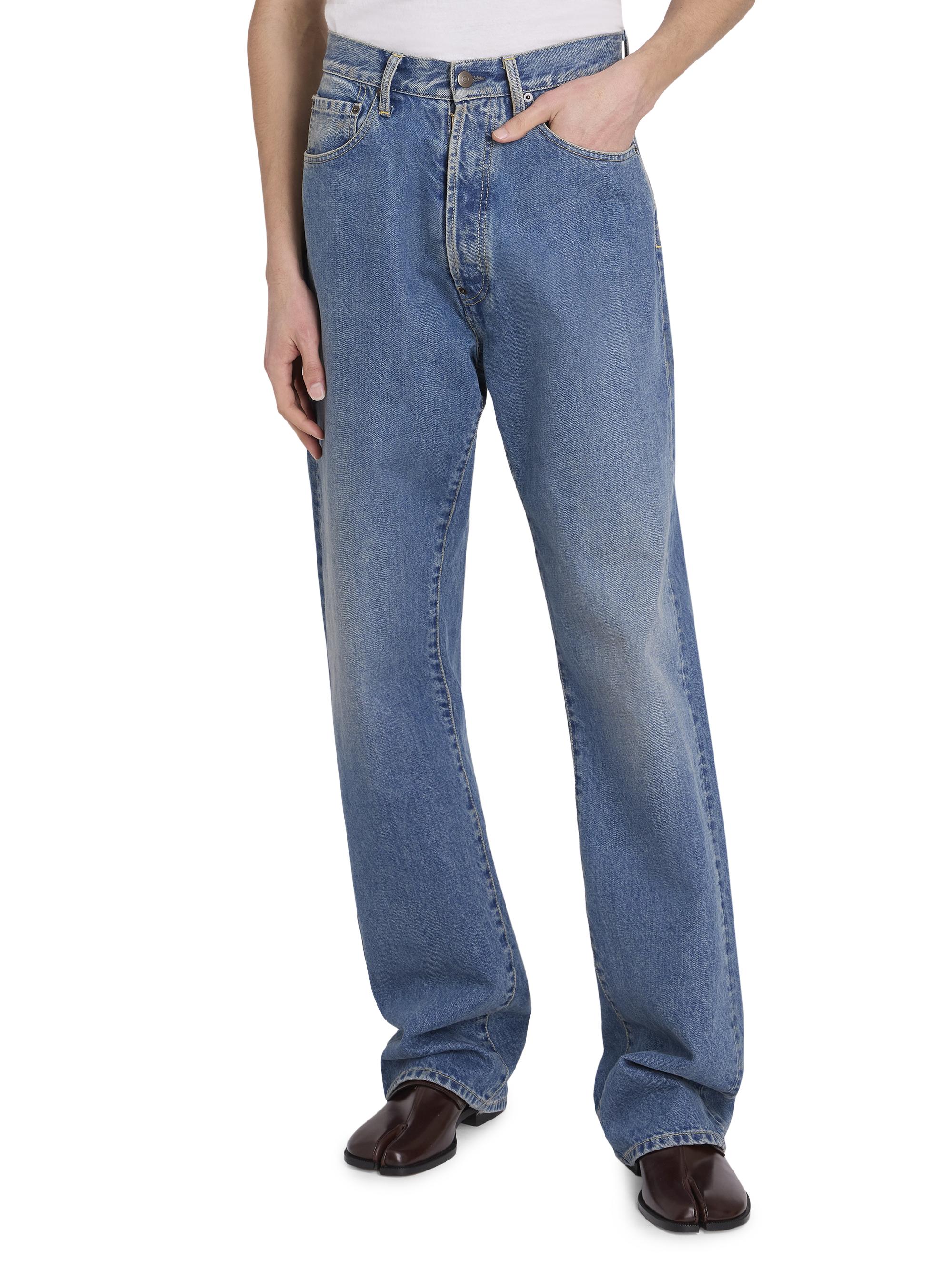 新品未使用！送料込み★Maison Margiela★Denim jeans Maison Margiela Denim Five-Pocket Straight-Leg Jeans | Saks Fifth