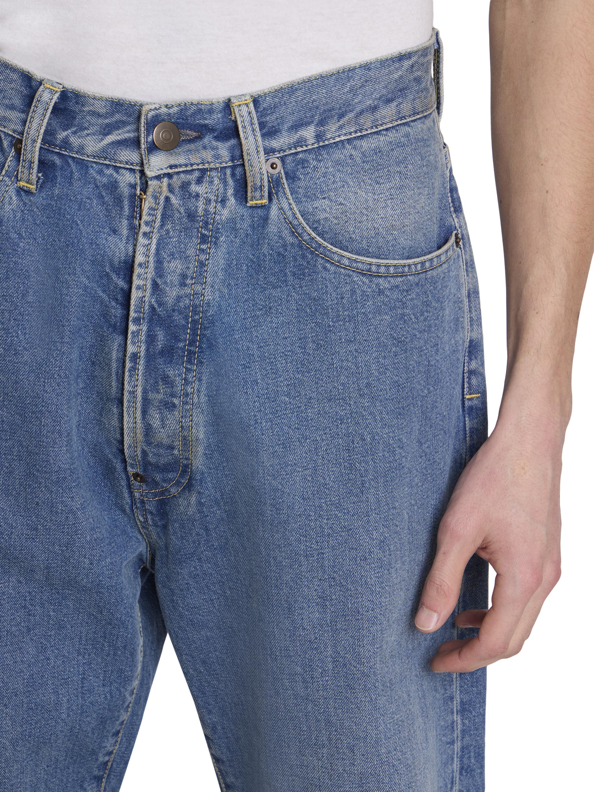 Maison Margiela Denim Five-Pocket Straight-Leg Jeans | Saks Fifth