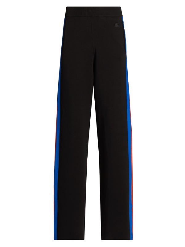 Shop Wales Bonner Tide Striped Wide-Leg Track Pants | Saks Shop Wales Bonner Tide Striped Wide-Leg Track Pants | Saks