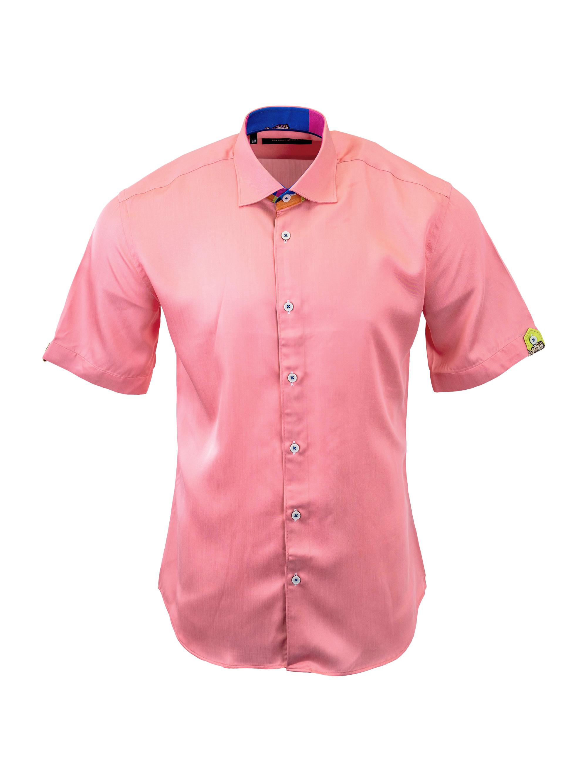 Maceoo Men's Galileo Pazole Shirt - Pink