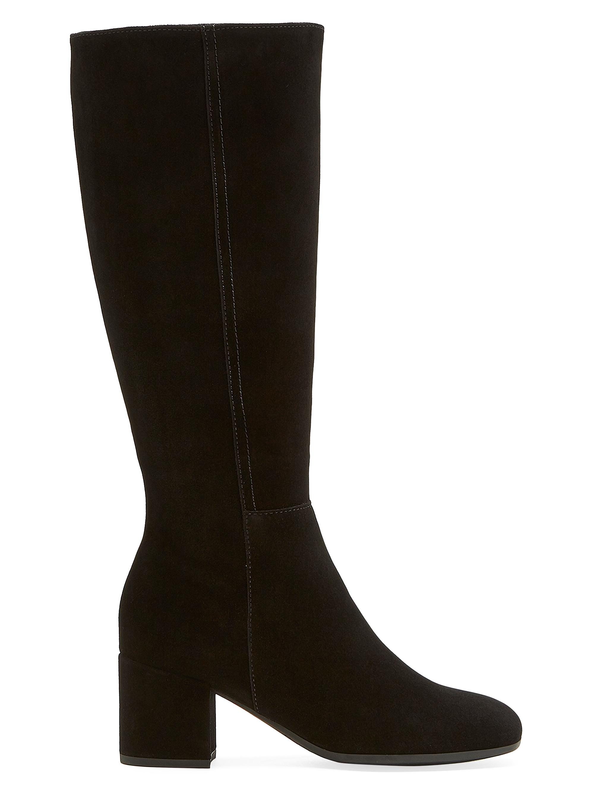 La Canadienne Women's Jemma 60MM Suede Knee-High Boots - Black