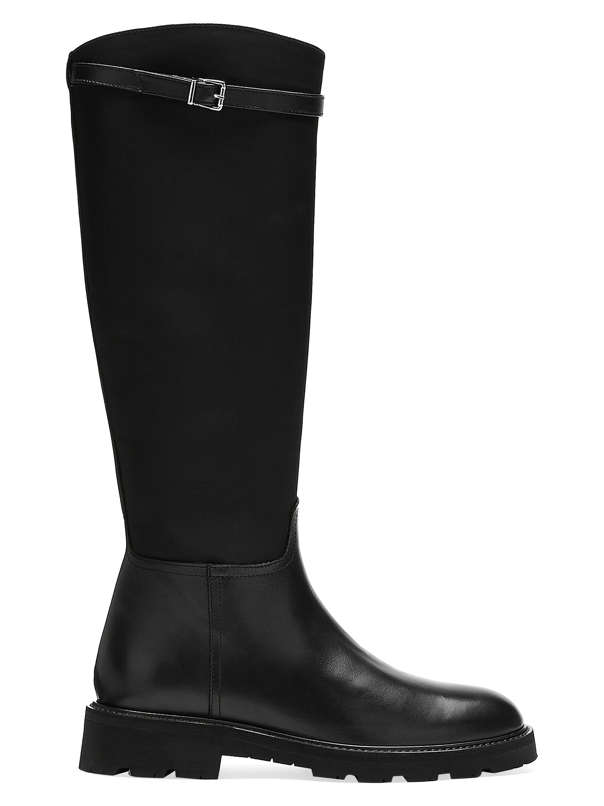 La Canadienne Women's Quintin Leather-Nylon Boots - Black