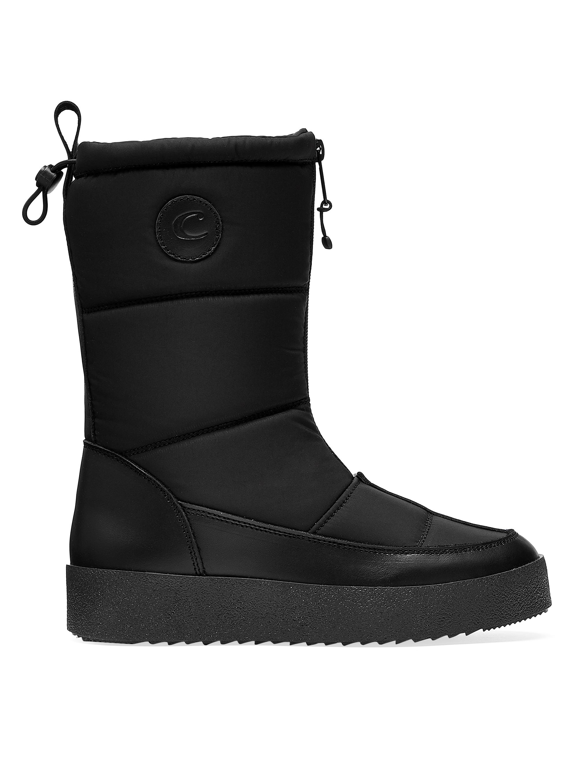 La Canadienne Women's Eliza 40MM Waterproof Leather Boots - Black