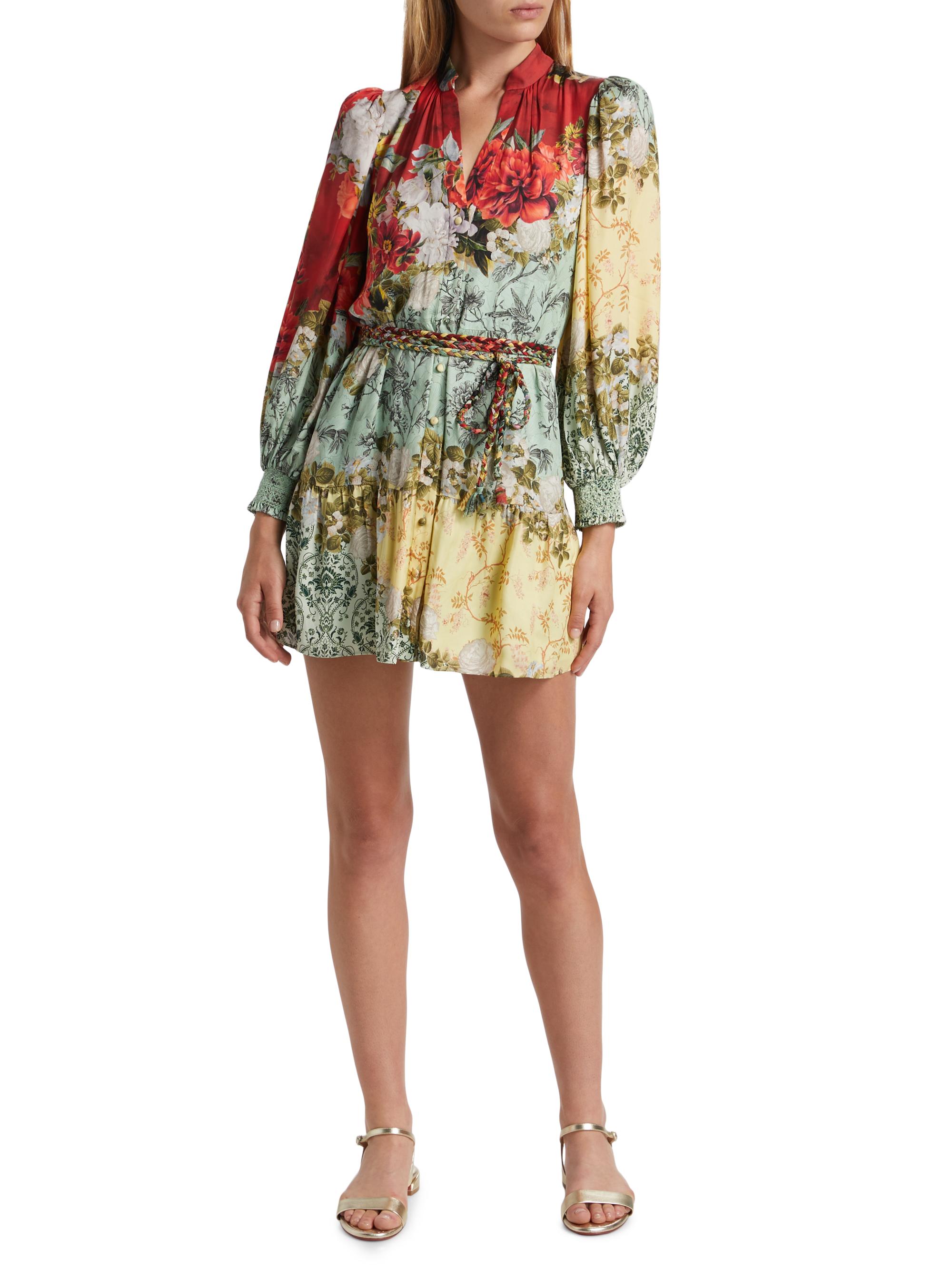 collared long sleeve mini dress Johnny Collar Long Sleeve Mini Dress – praterapparel main image 1
