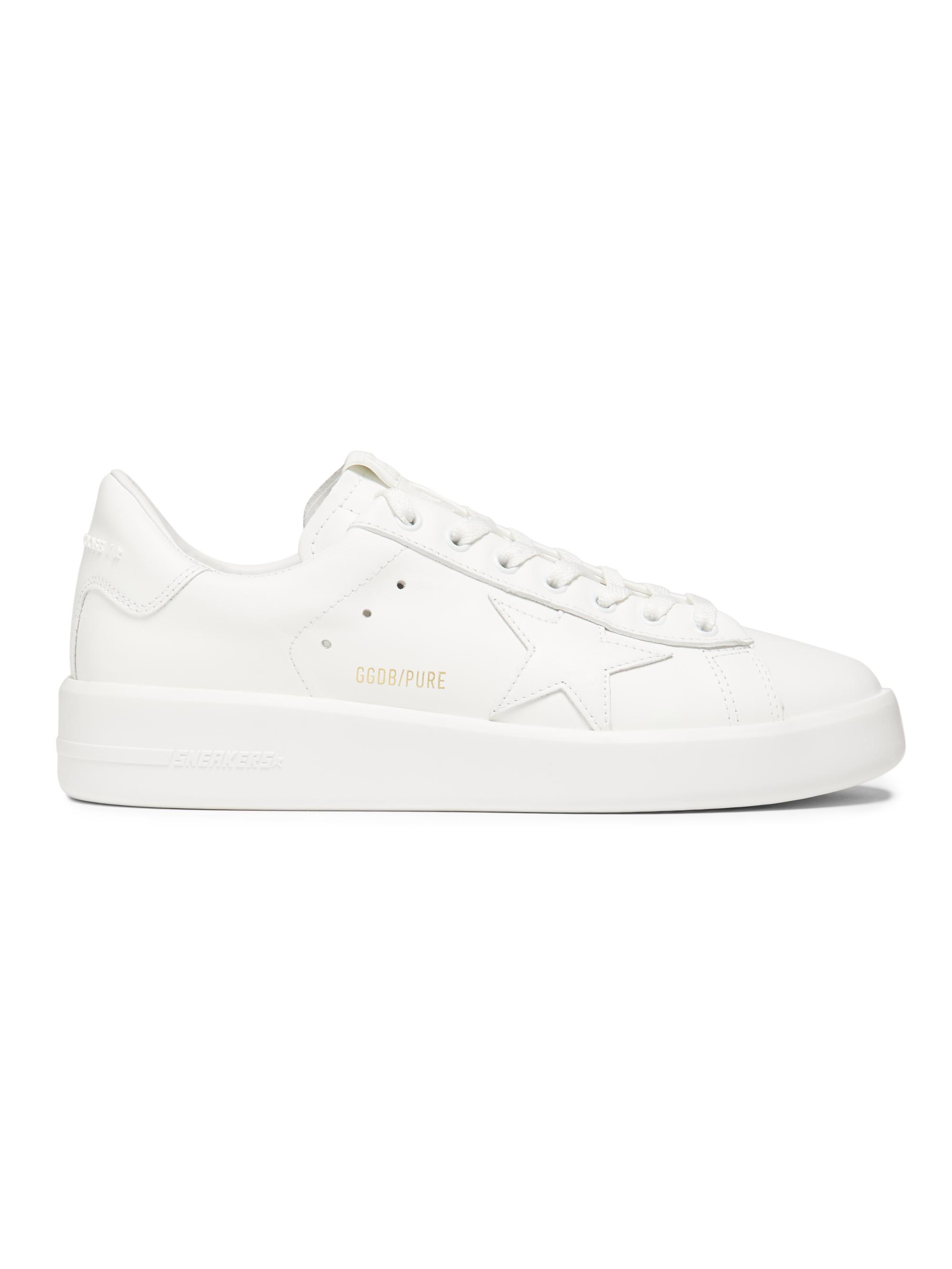 Golden Goose Men's Pure New Leather Sneakers - Optic White