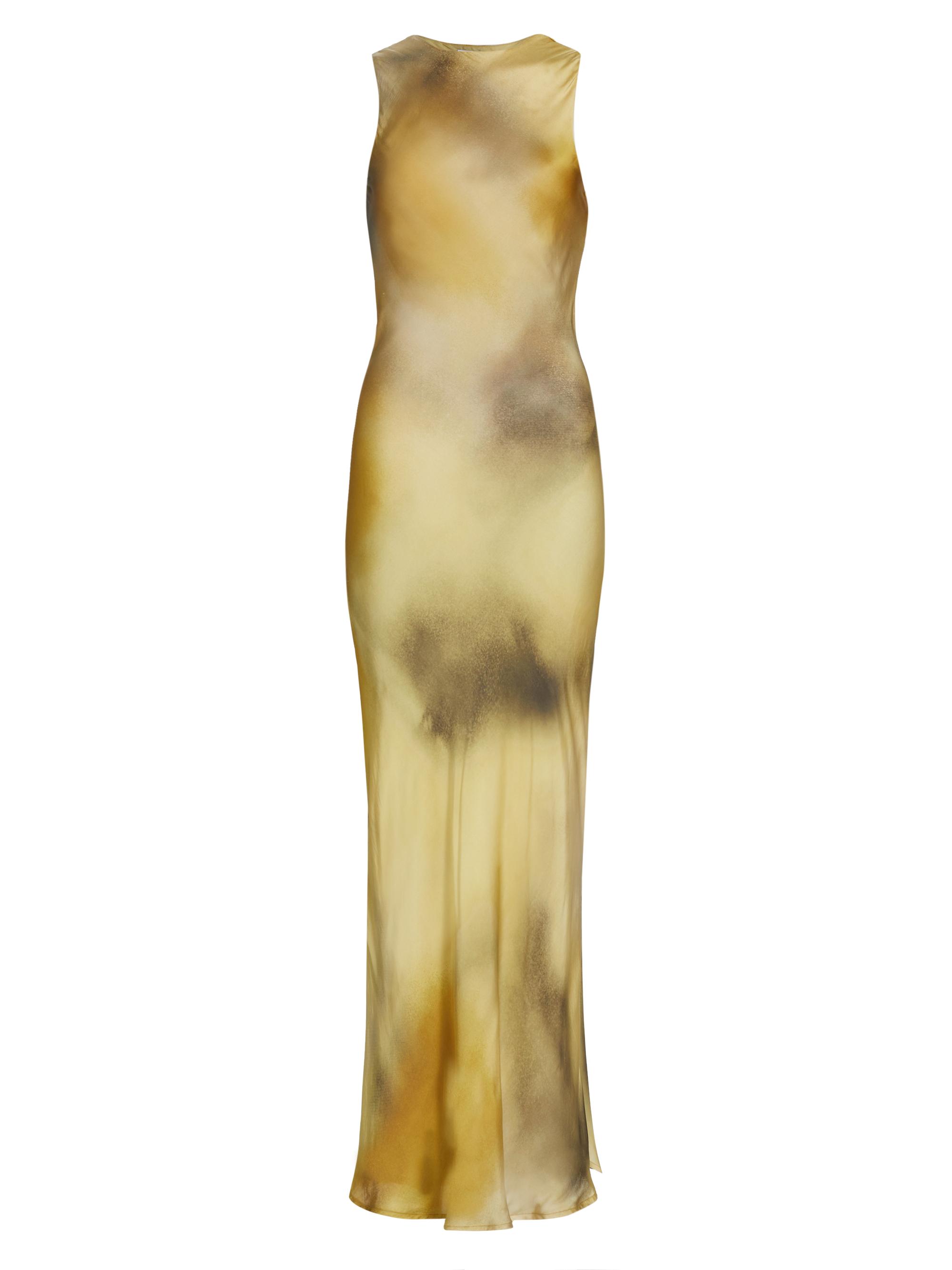 Maria Cher Women's Jufre Anais Tie-Dye Maxi Dress - Wild Curry
