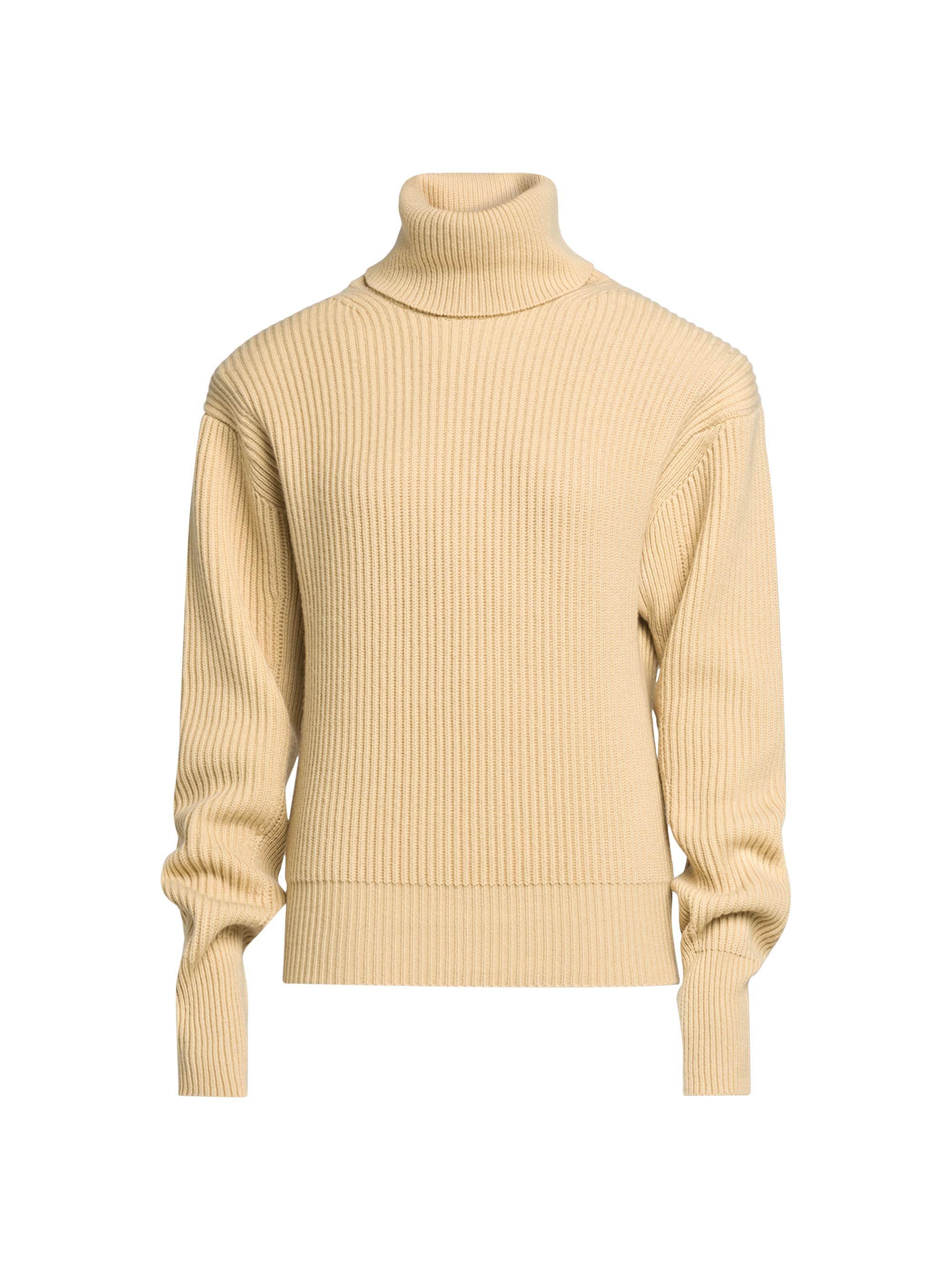 Stella McCartney Women's Cashmere-Wool Rib-Knit Sweater - Butter