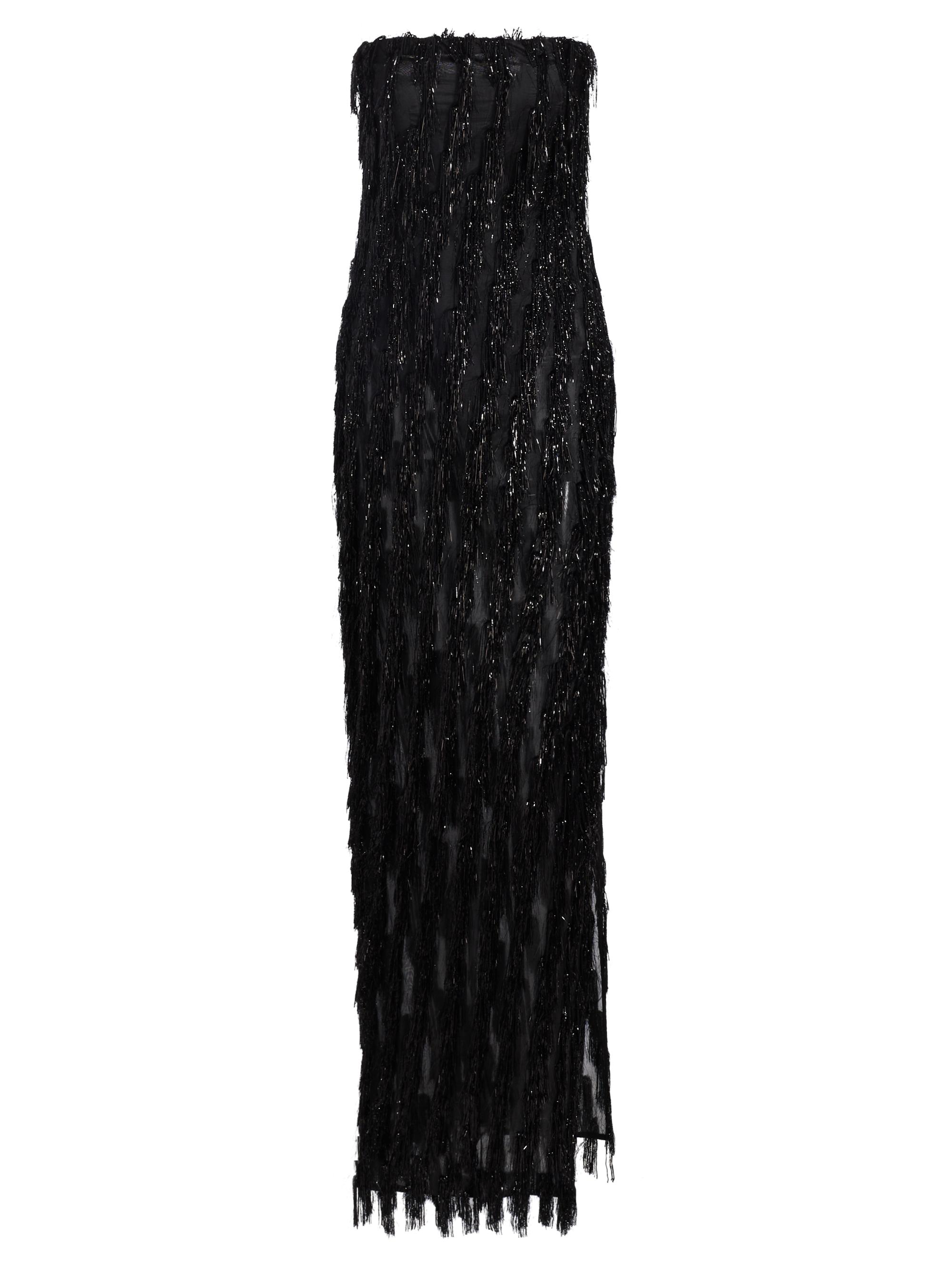 Stella McCartney Women's Tinsel Bustier Column Gown - Black