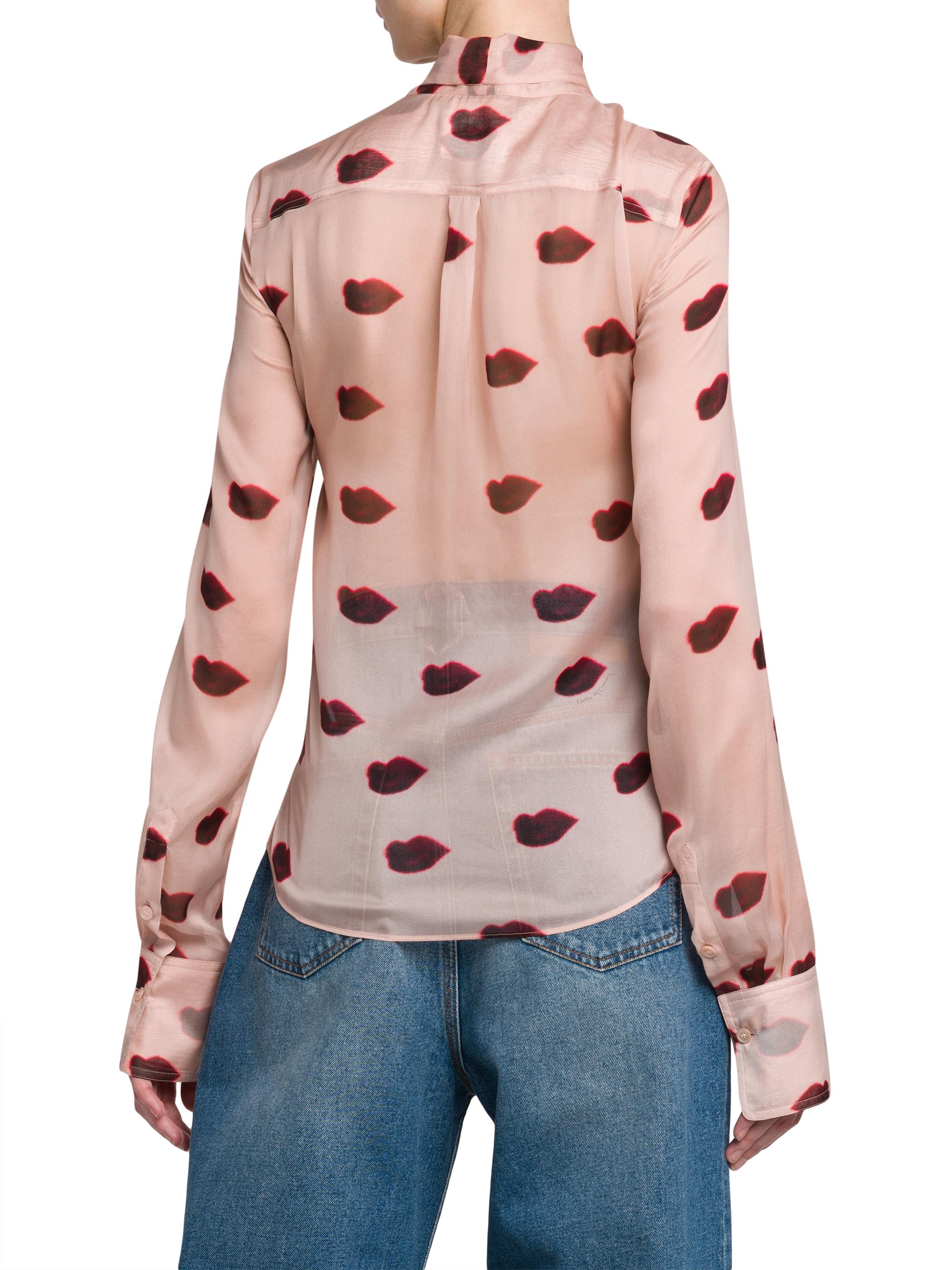 トップス bibiy stella blouse pink Willa Silk Blouse In Pink Bloom | Alice + Olivia