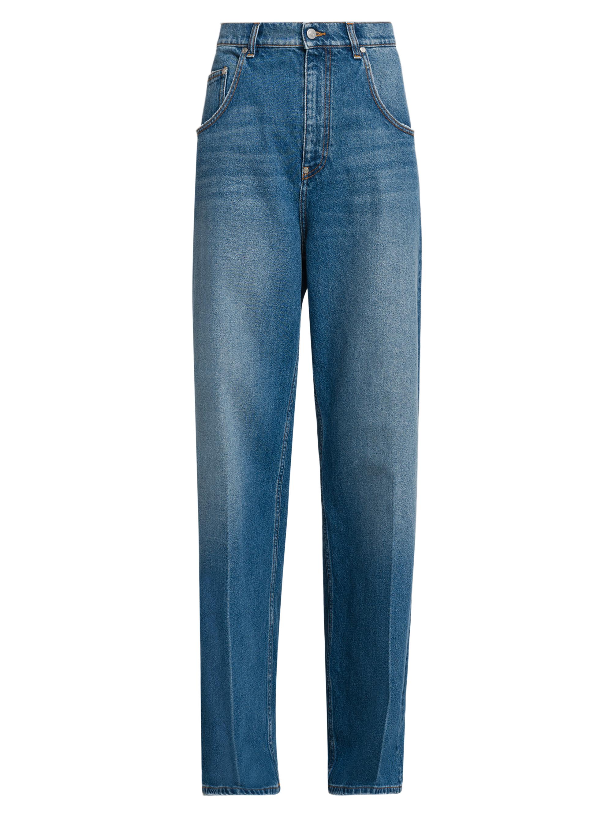 Stella McCartney Women's Baggy Tapered Jeans - Vintage Blue