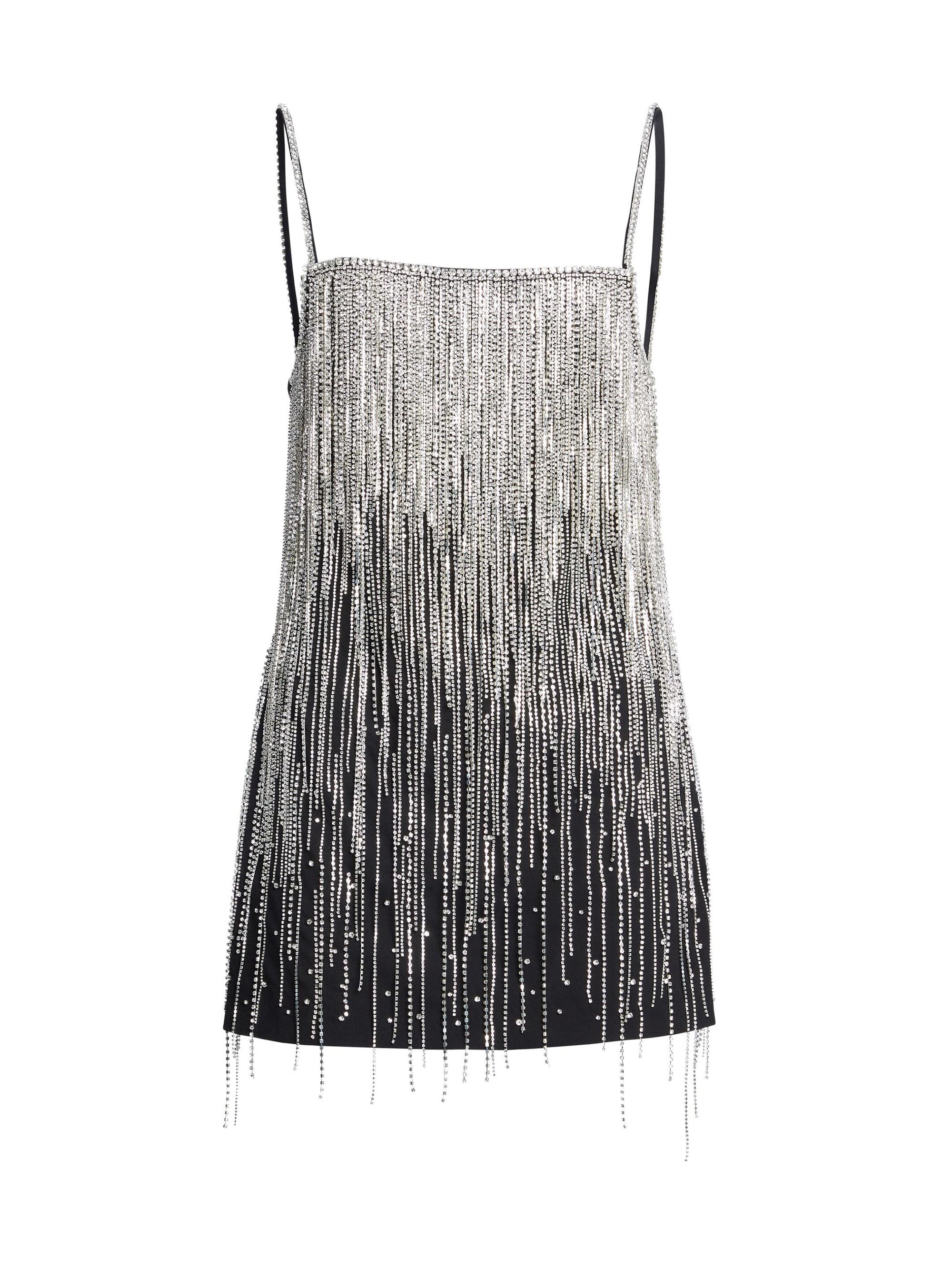 Retrofête Women's Juliette Dress - Black Silver