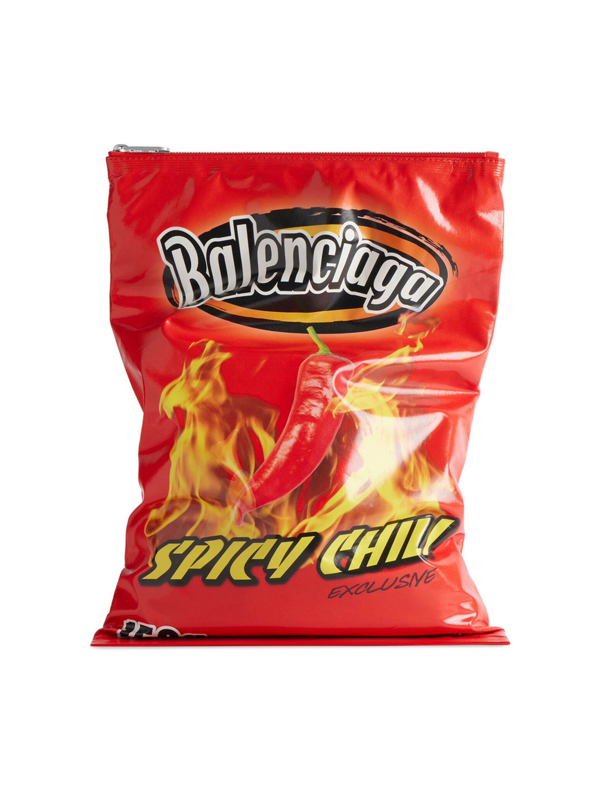 Balenciaga Women's Chips Bag - Red