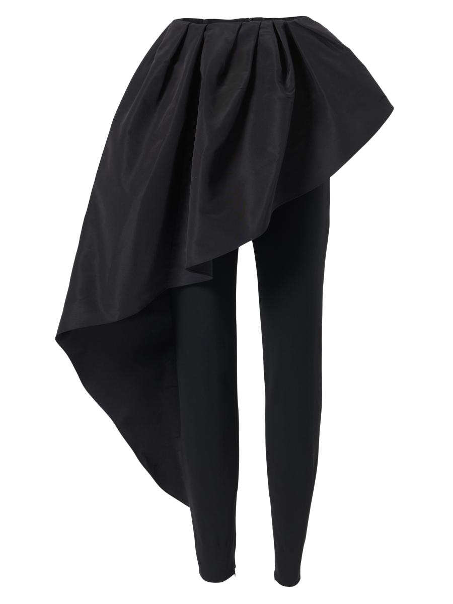 Carolina Herrera Skirted Stretch Skinny Pants | Saks Fifth
