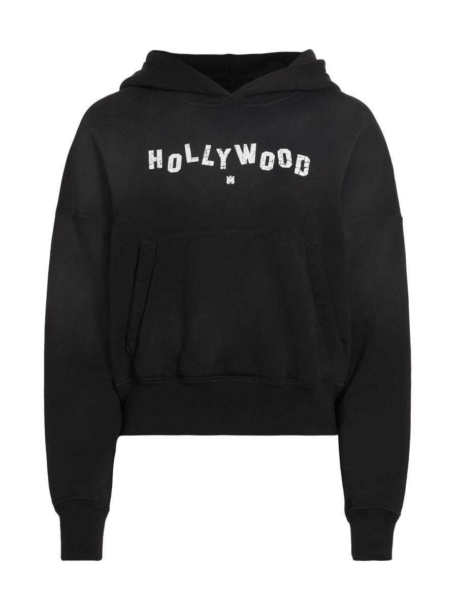 シンプルで人気★【AMIRI】Hollywood California フーディー AMIRI Hollywood Hoodie | Black | FARFETCH