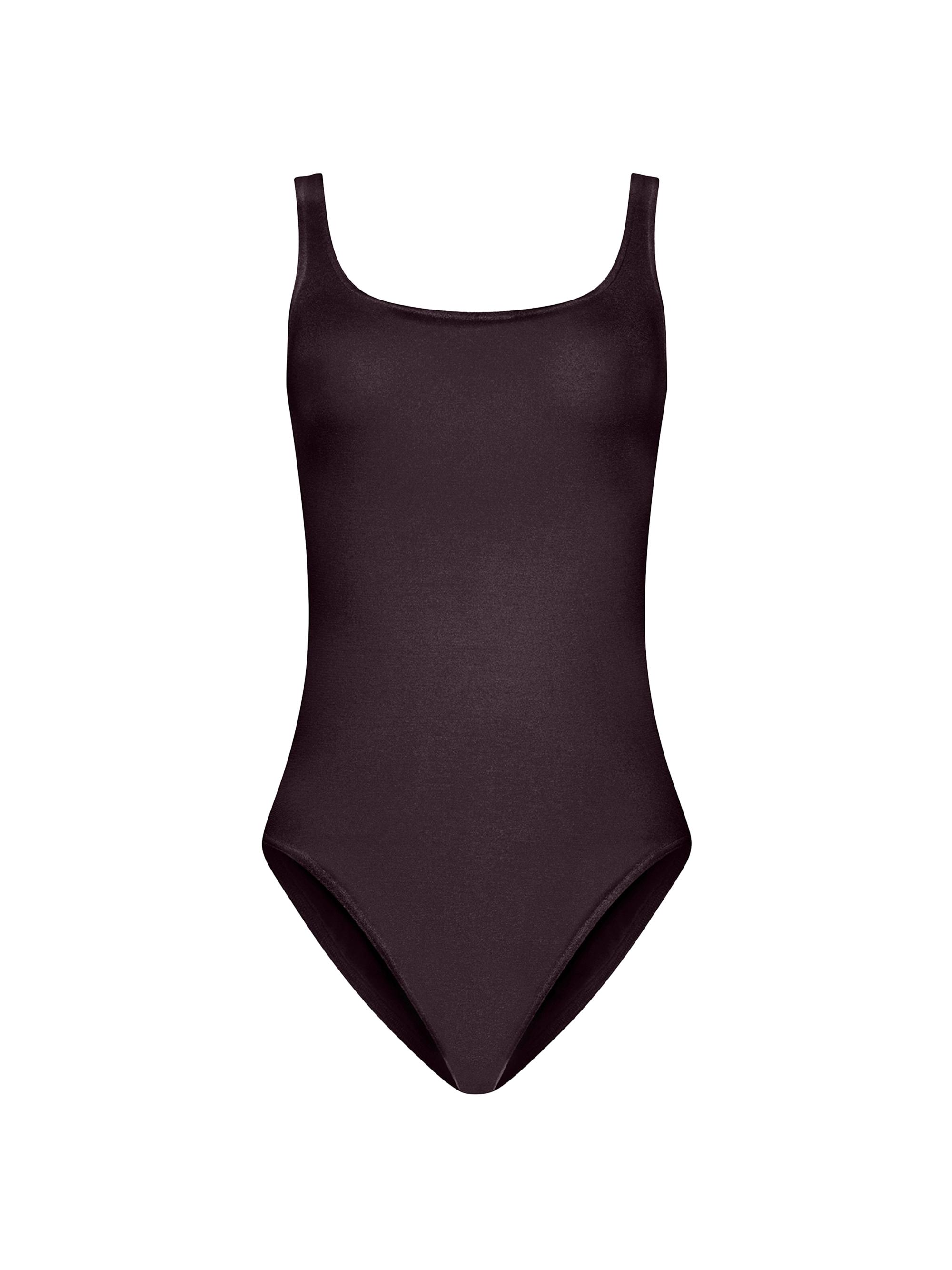 Wolford Women's Jamaika Cotton-Blend Stretch Bodysuit - Wild Plum