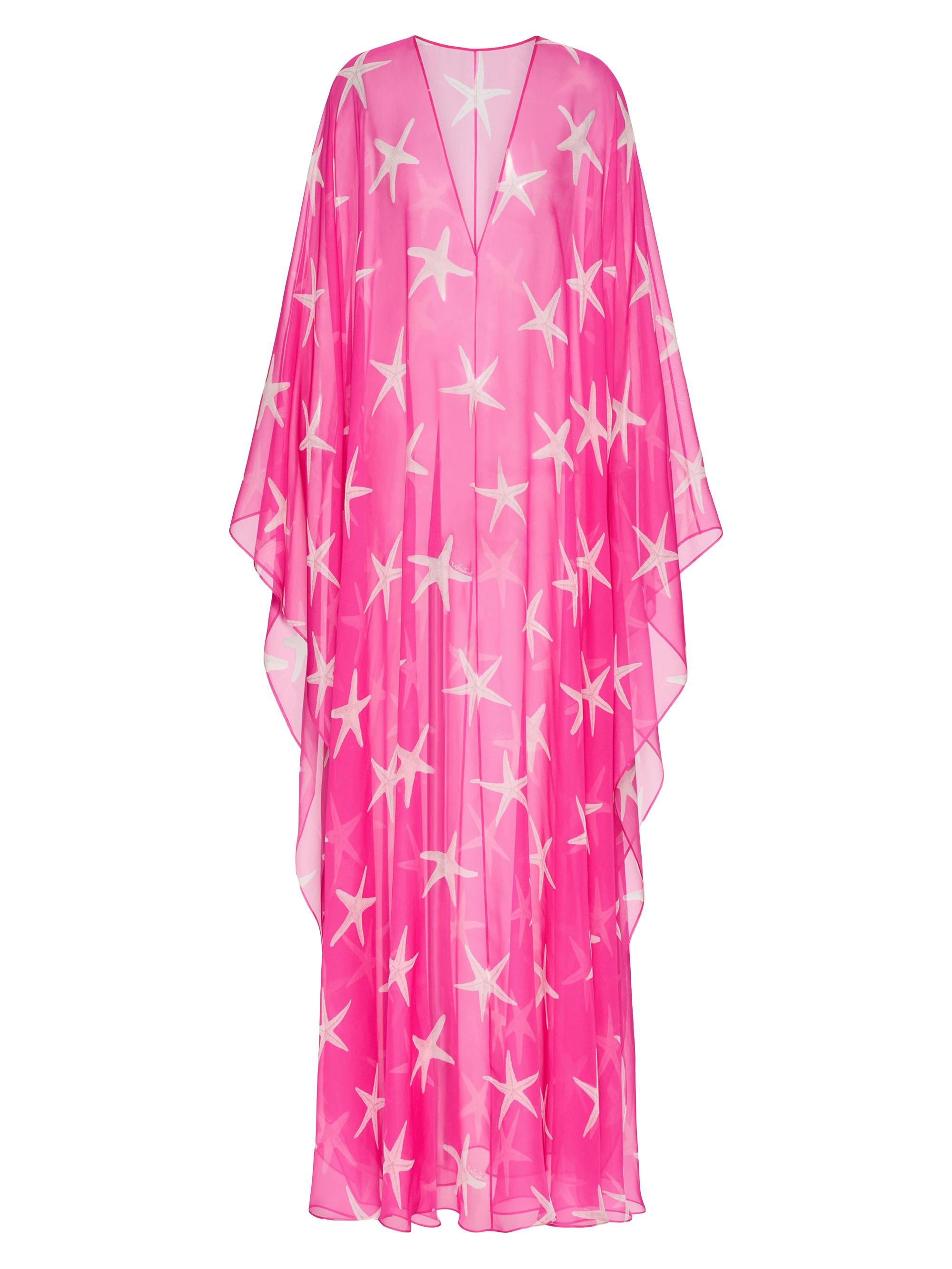 Valentino Garavani Women's Starfish Chiffon Evening Dress -  Pink
