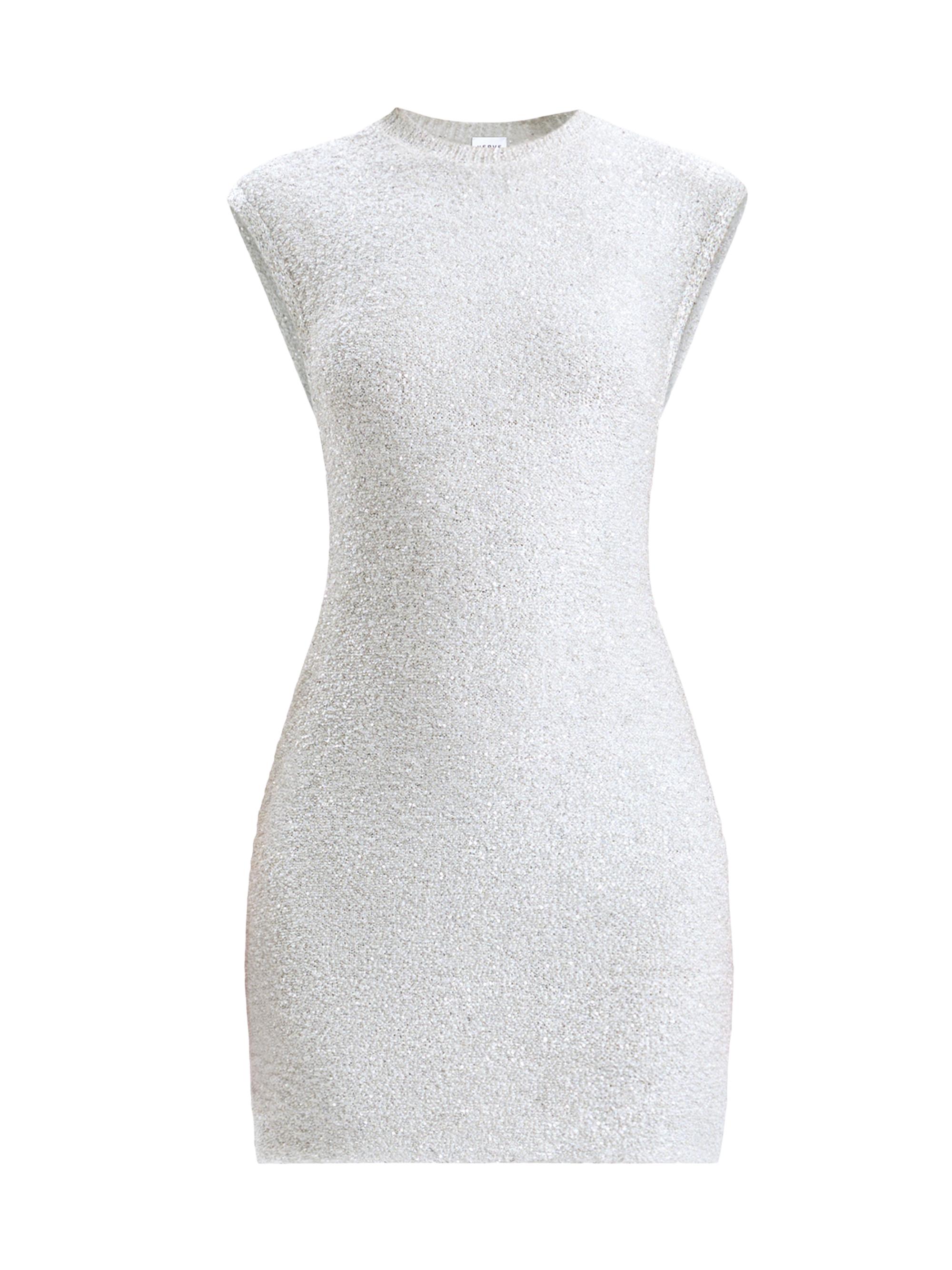 Hervé Léger Women's Delilah Sequined Minidress - Alabaster