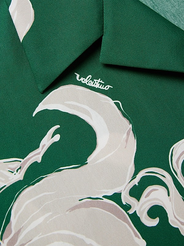 Shop Valentino Garavani Cotton Poplin Bowling Shirt | Saks Shop Valentino Garavani Cotton Poplin Bowling Shirt | Saks