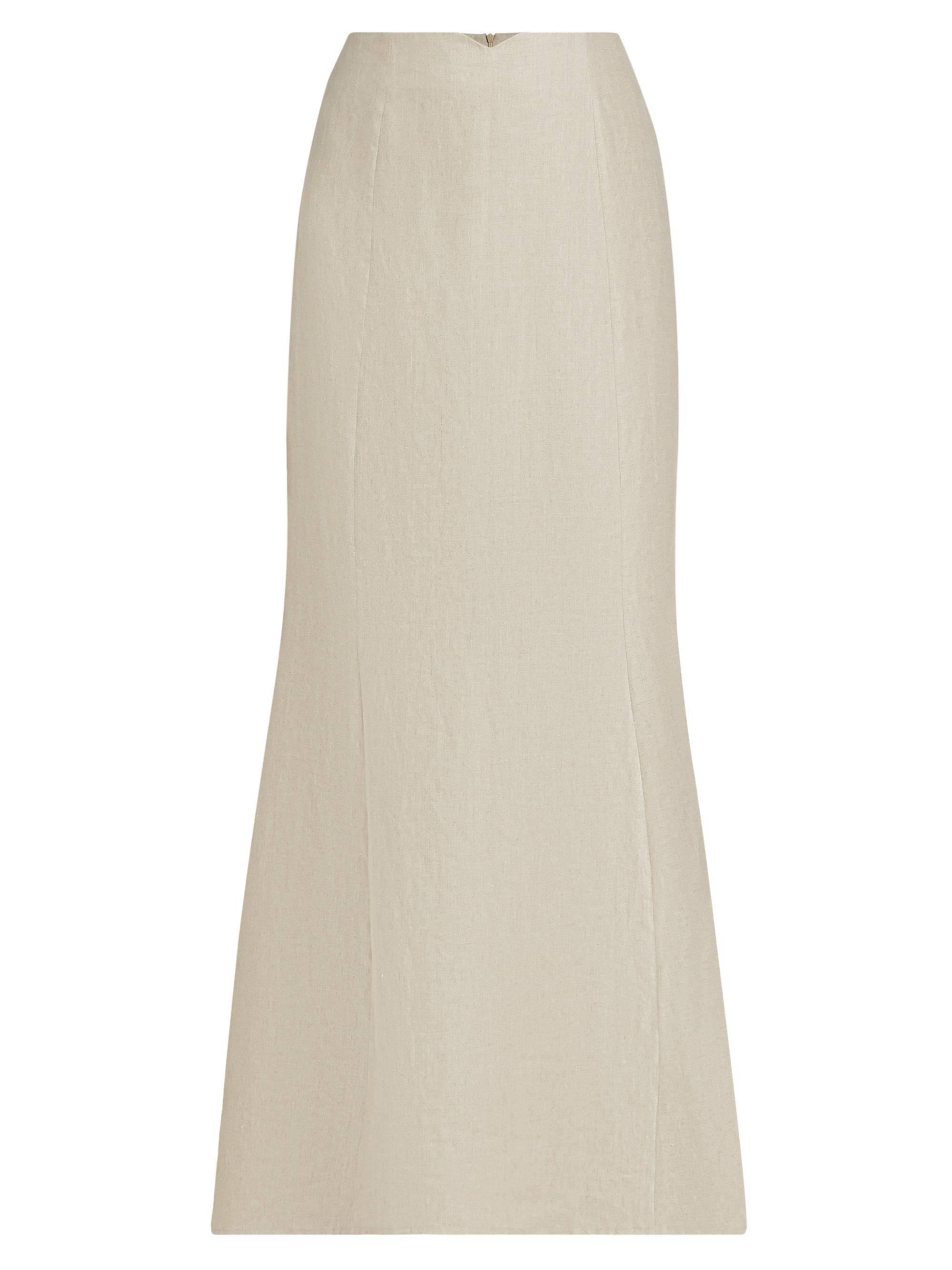 Atelier Crump Women's Frida Linen Maxi Skirt - Sand