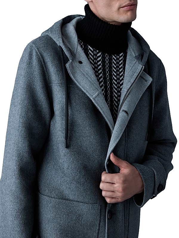 Shop Mackage Joshua Double-Face Wool Long Coat | Saks Fifth Shop Mackage Joshua Double-Face Wool Long Coat | Saks Fifth