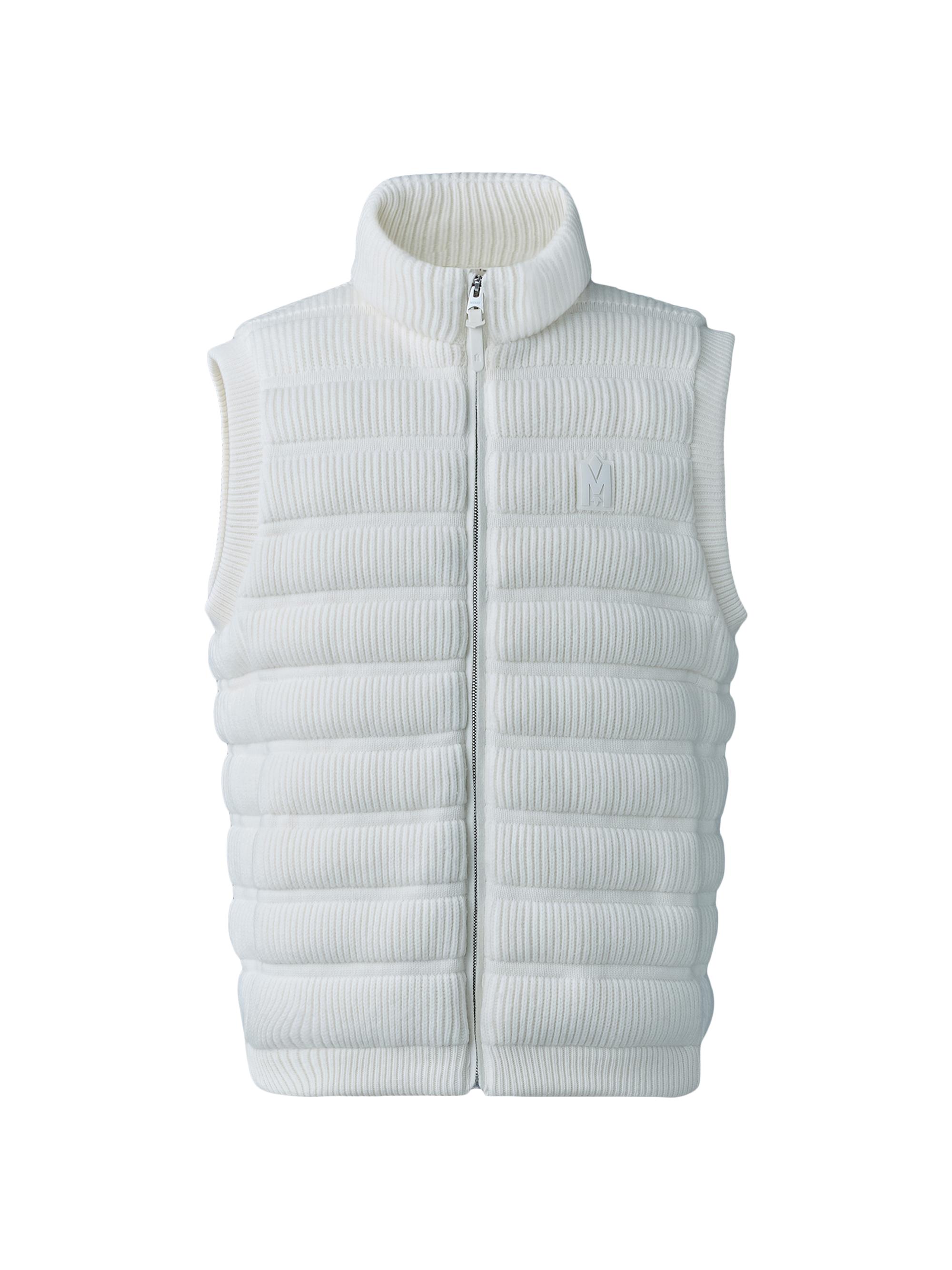 Mackage Men's Alan Cashmere Light Down Vest - Cream