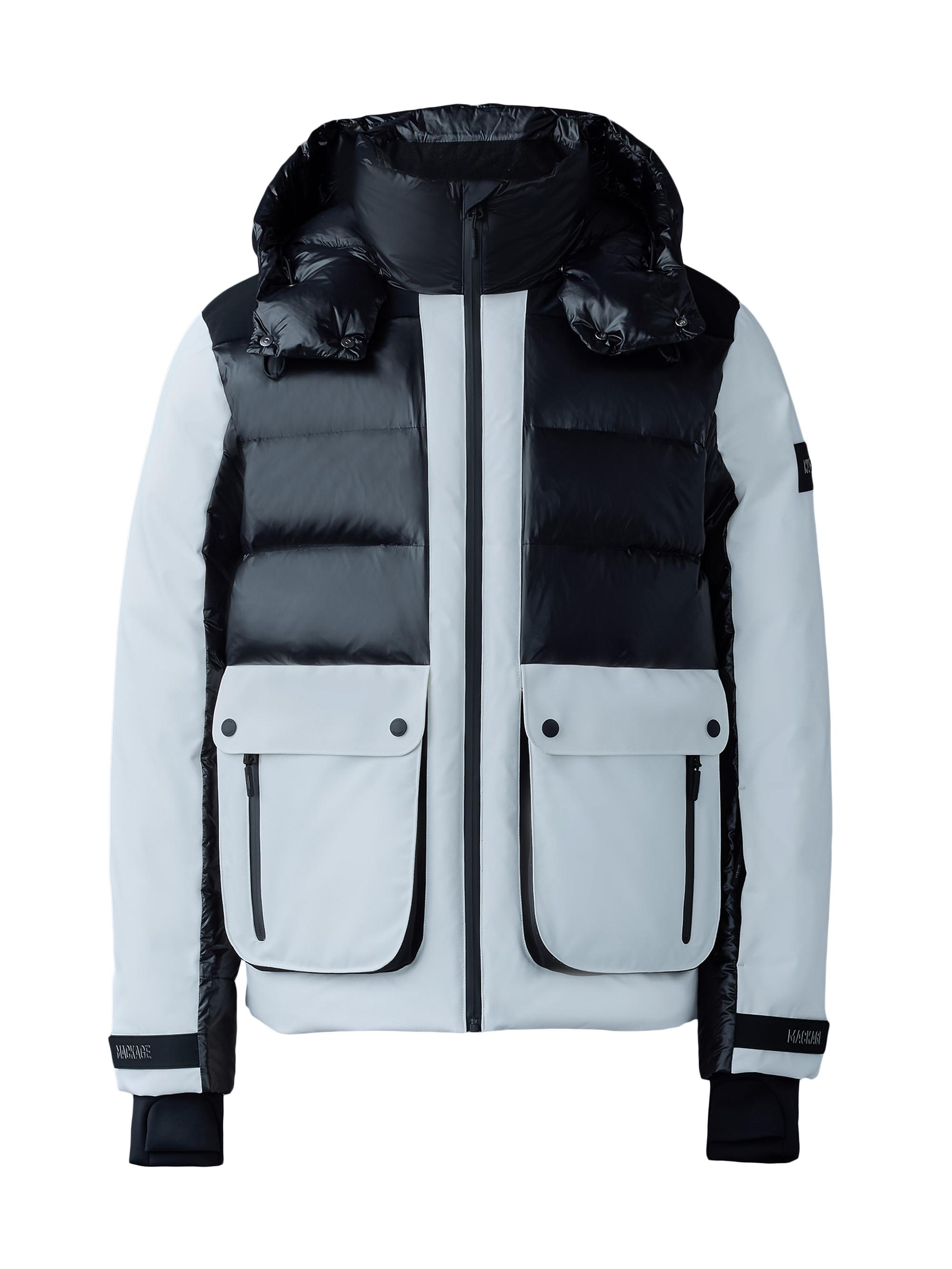 Mackage Men's Cody Down Ski Jacket - Black White