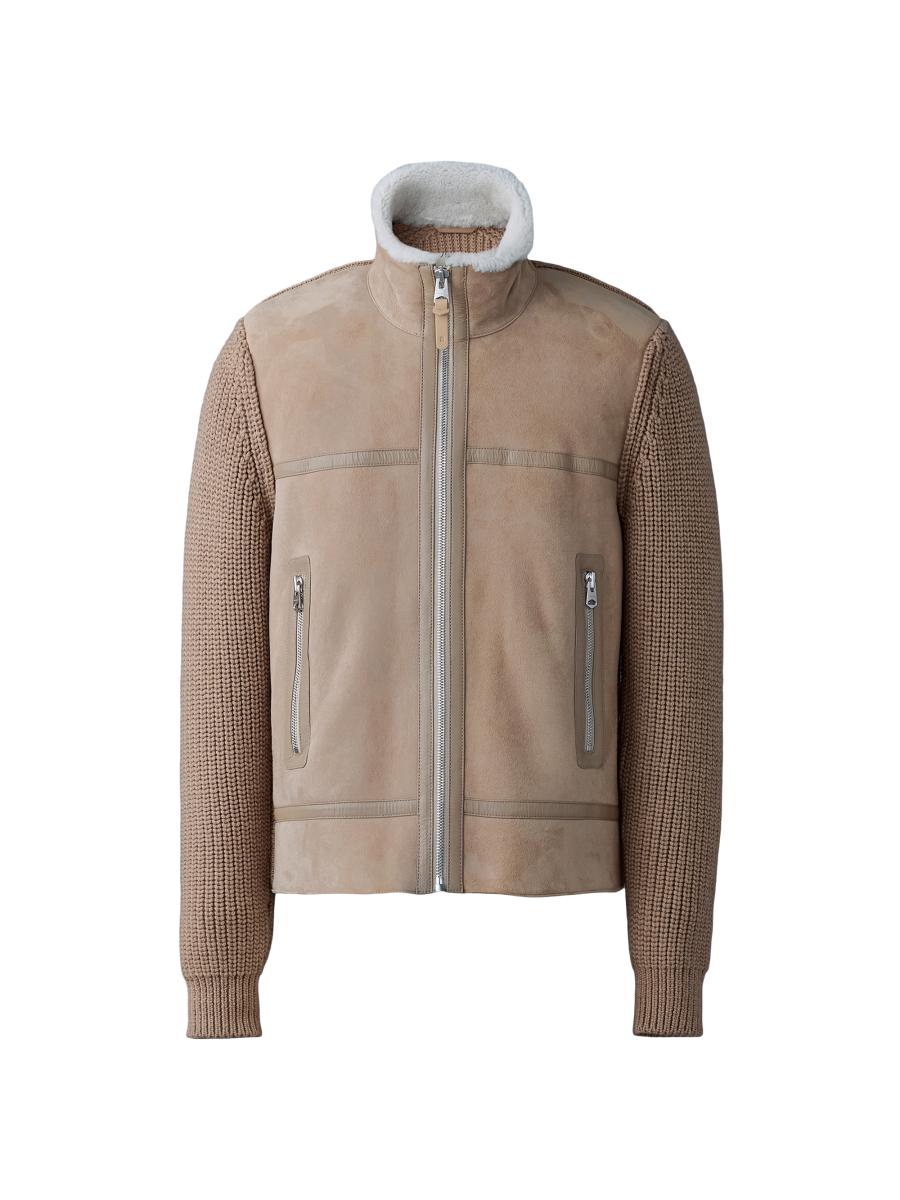 Mackage Jonathan Wool Shearling Jacket | Saks Fifth Avenue