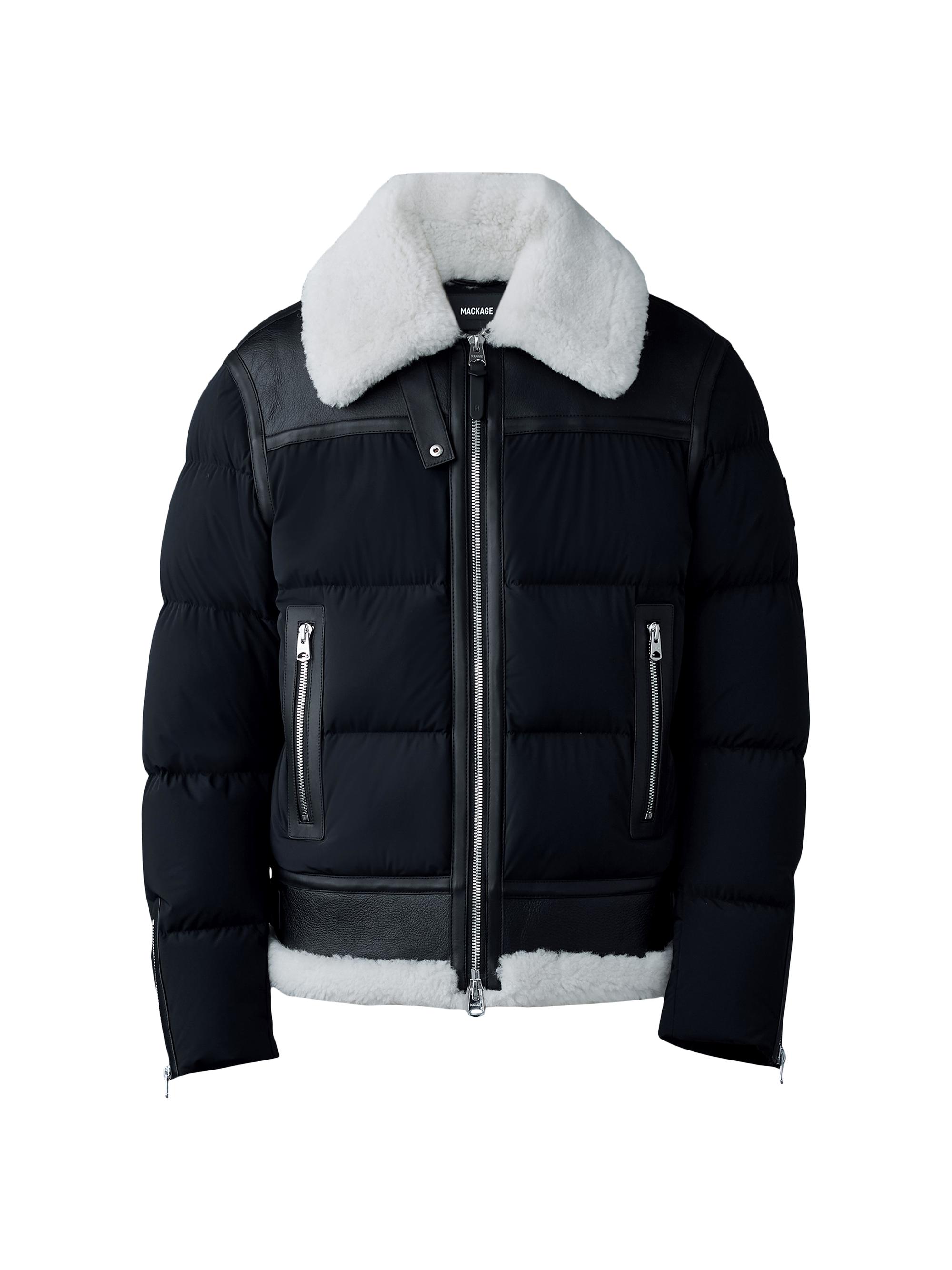 Mackage Kenneth Leather Perfecto Biker Jacket | Saks Fifth Avenue