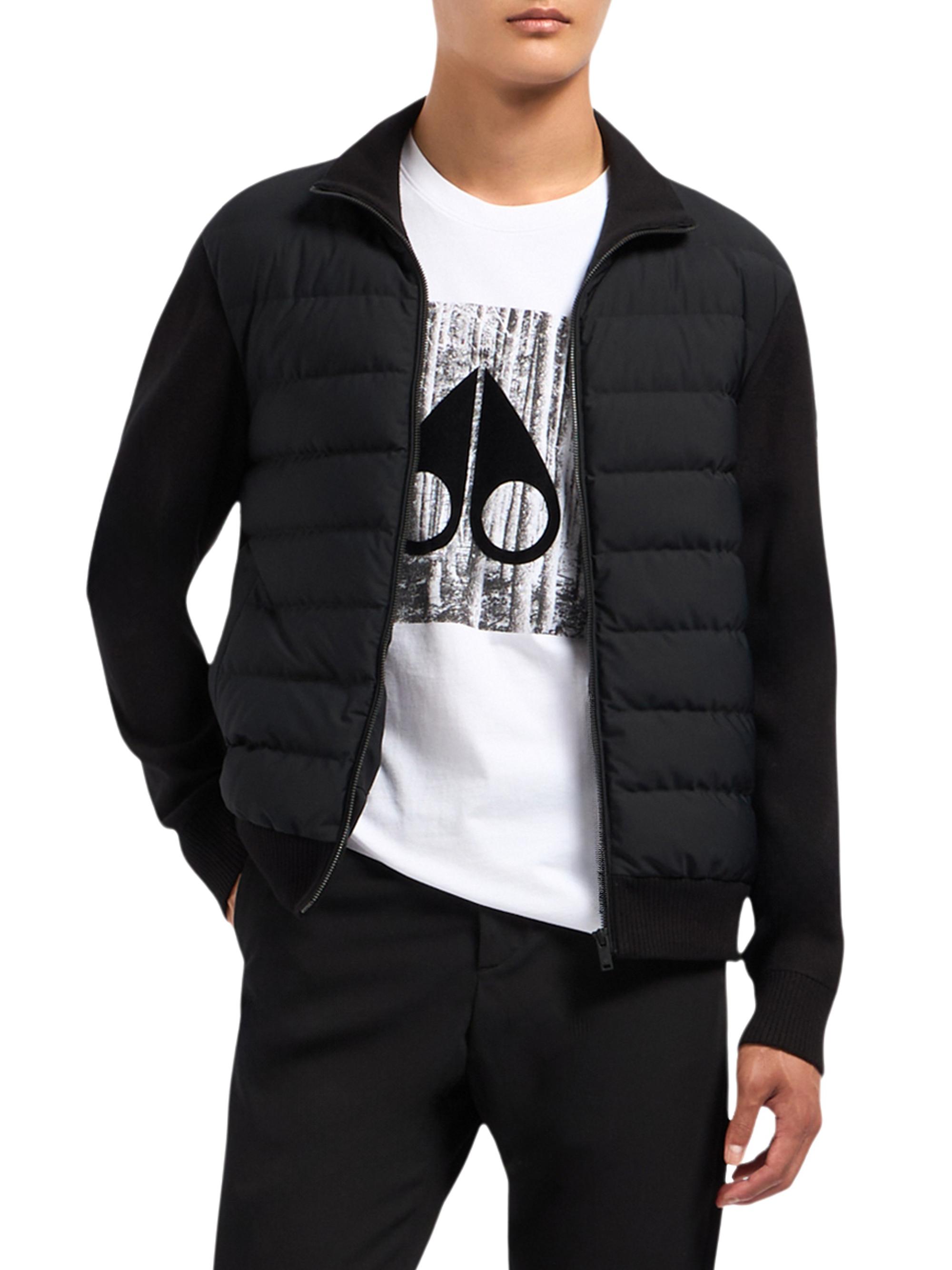 Moose Knuckles Men's Kamet Hybrid Jacket - Black