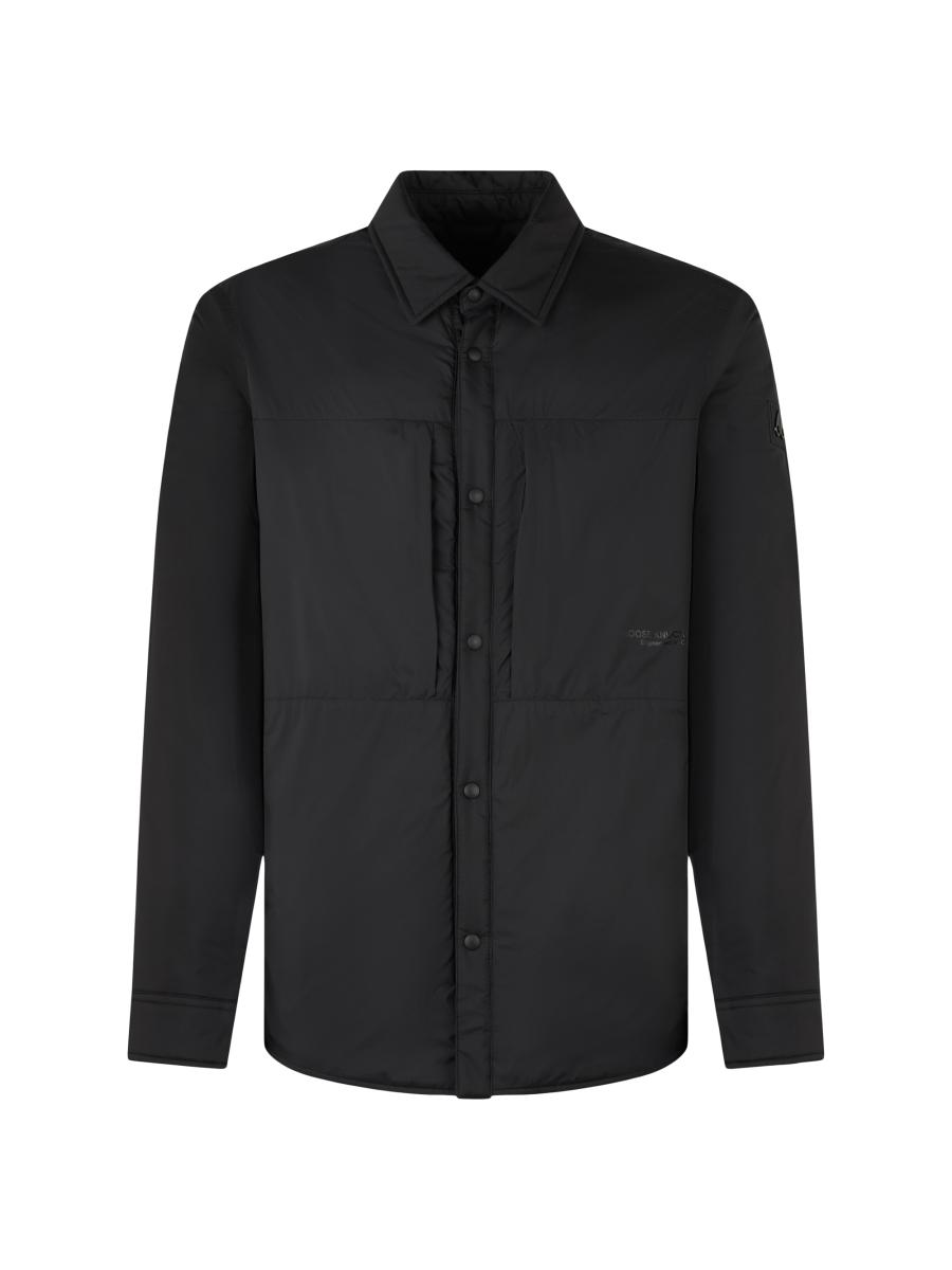 Moose Knuckles Men's Ash Shirt Jacket In Black