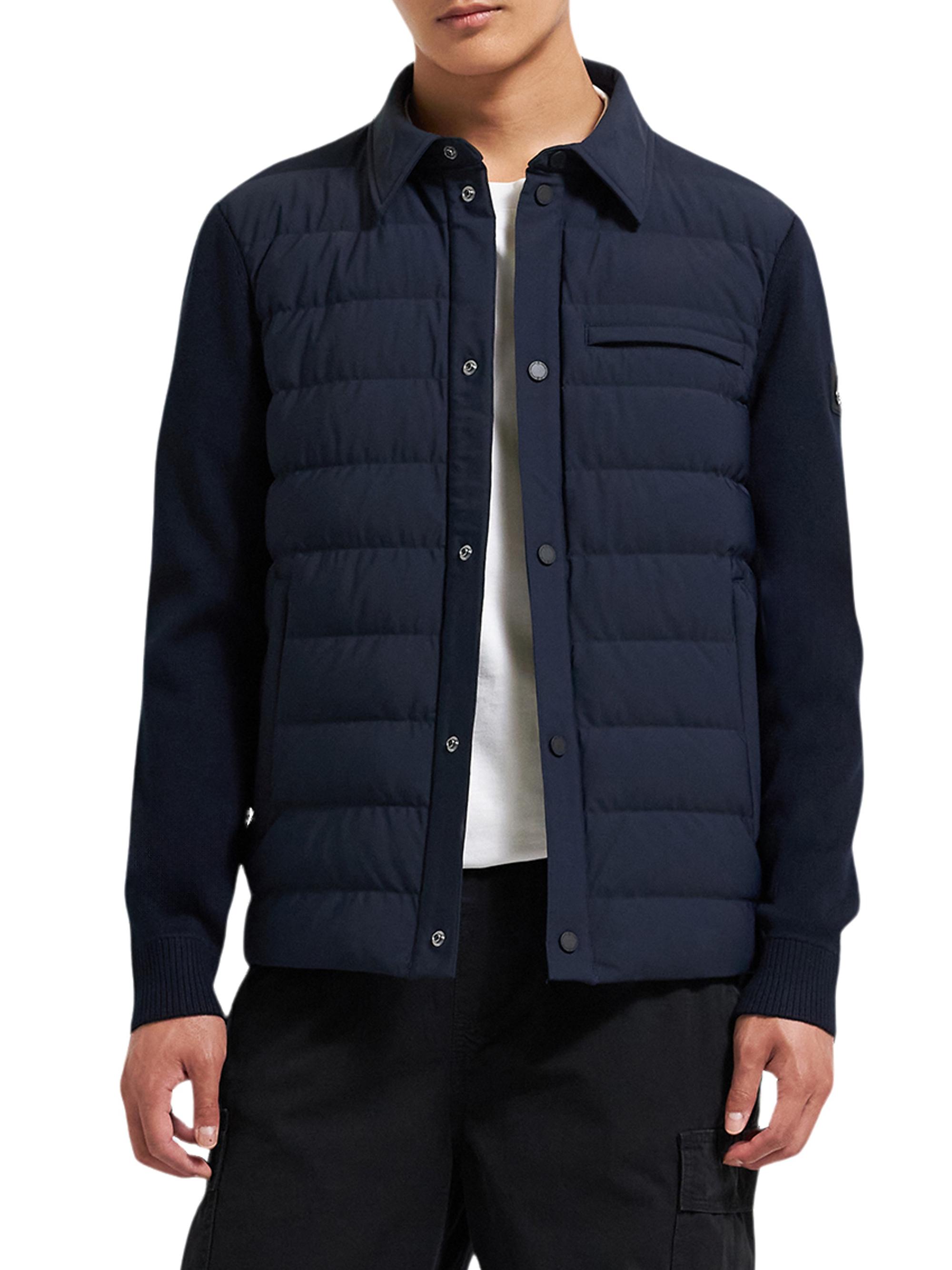 Moose Knuckles Marble Down Hybrid Shirt Jacket | Saks Fifth Avenue
